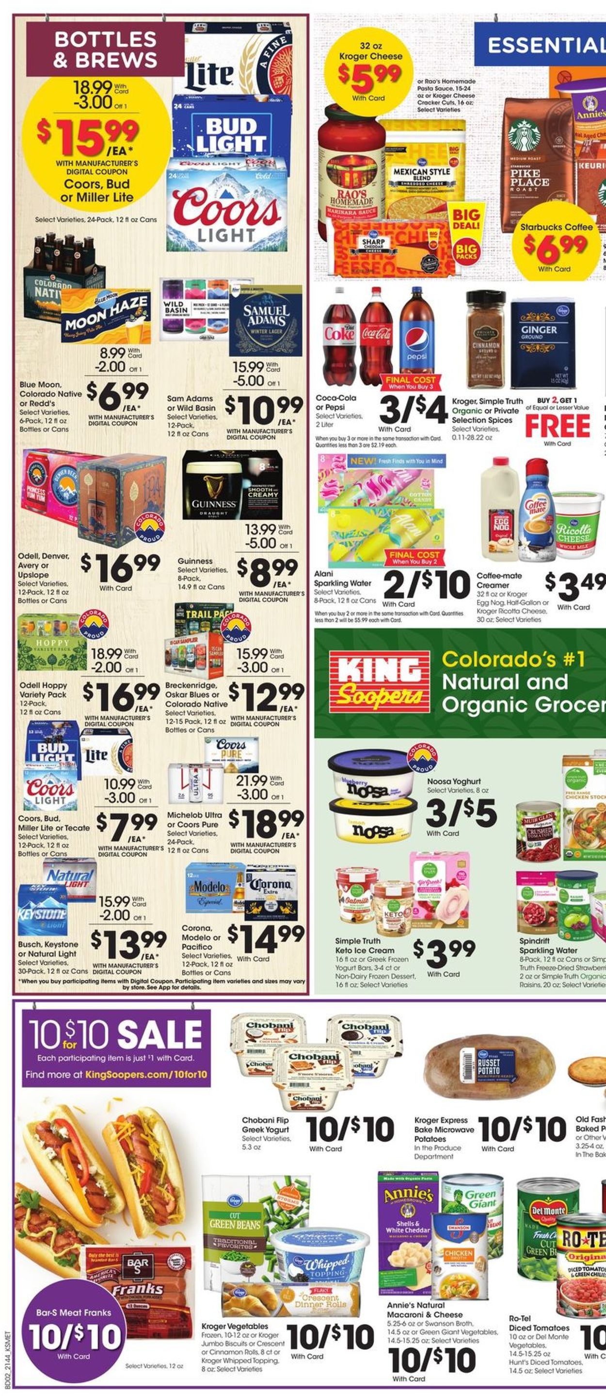 Catalogue King Soopers from 12/01/2021