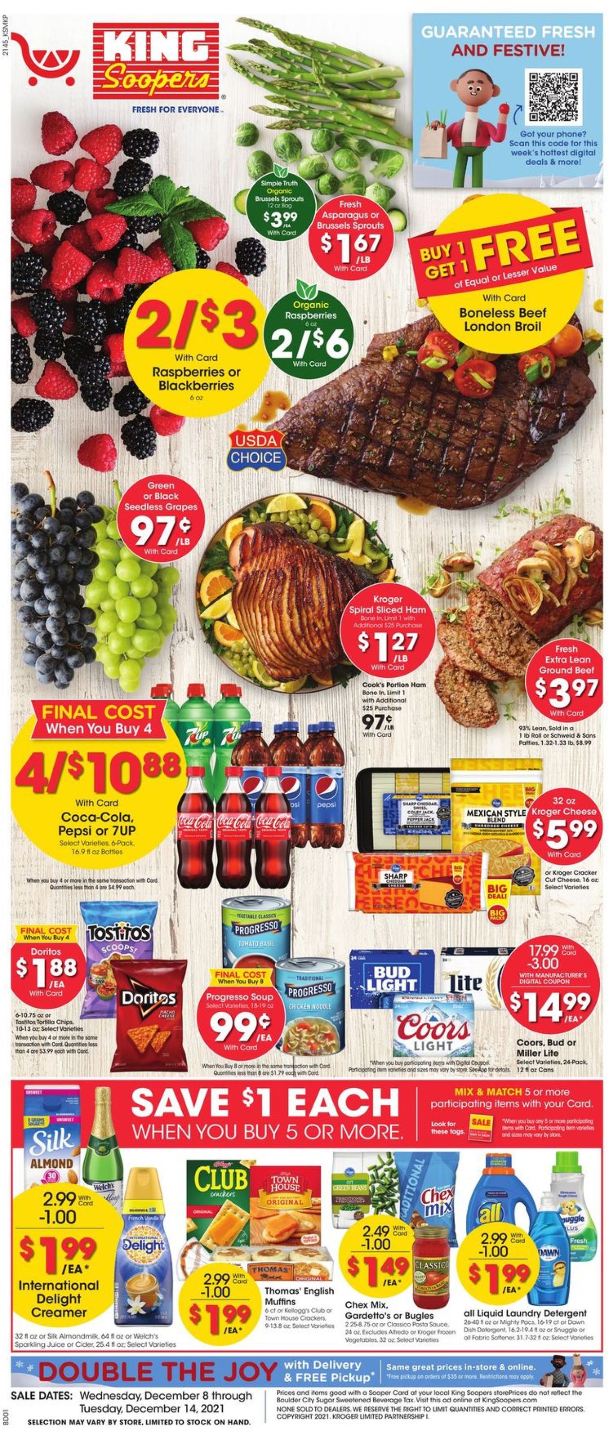 Catalogue King Soopers  HOLIDAY 2021 from 12/08/2021