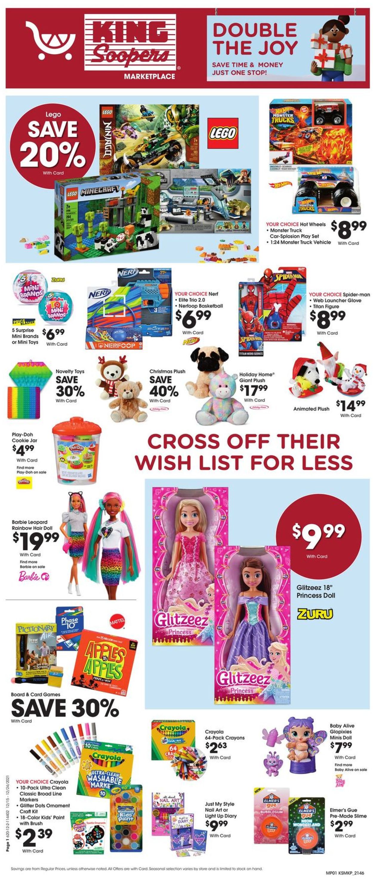 Catalogue King Soopers  HOLIDAY 2021 from 12/15/2021