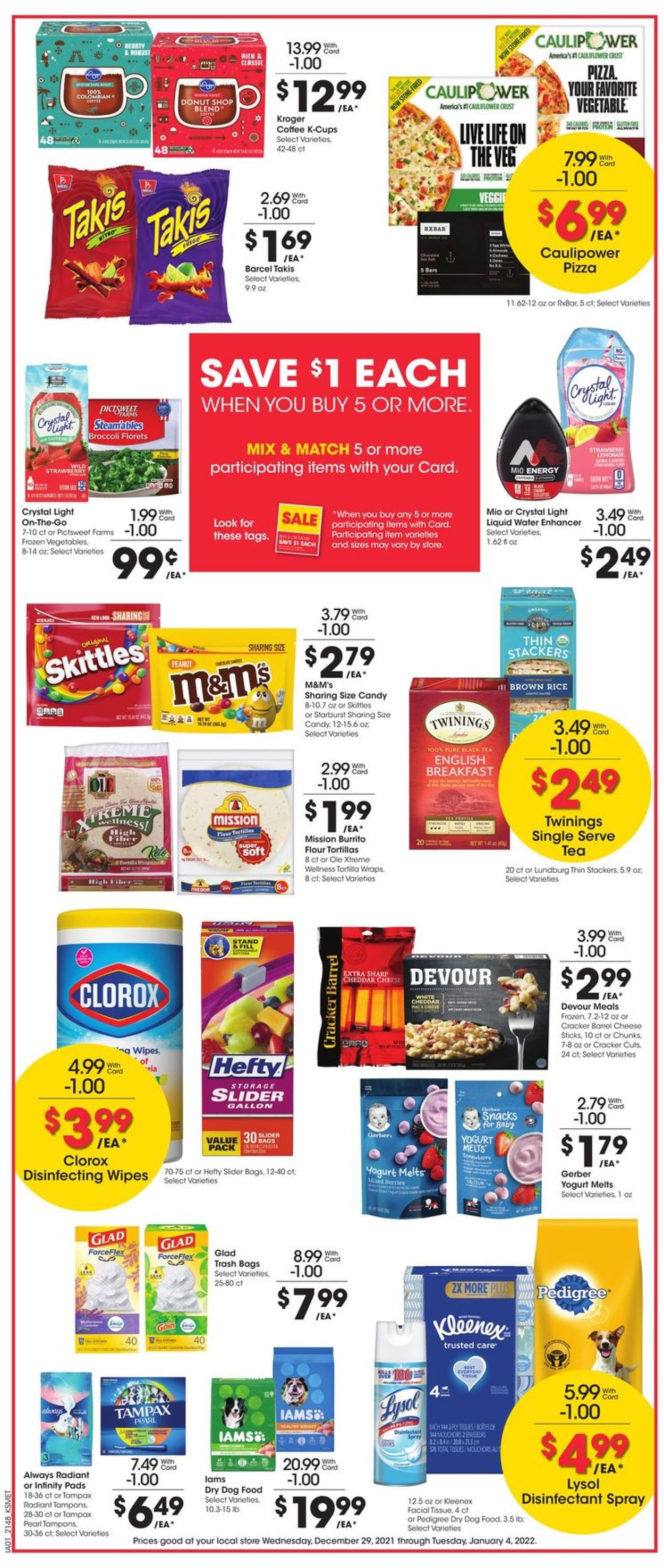 Catalogue King Soopers from 12/29/2021