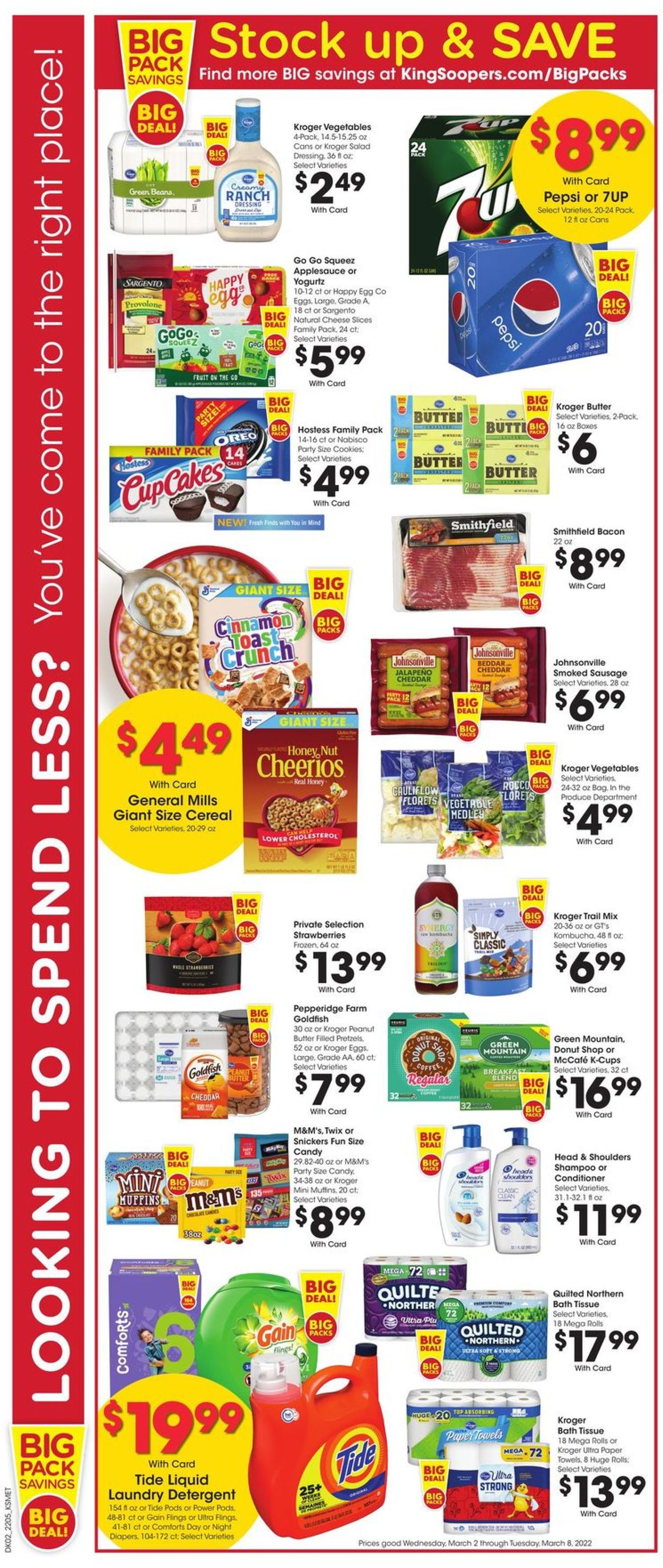 Catalogue King Soopers from 03/02/2022