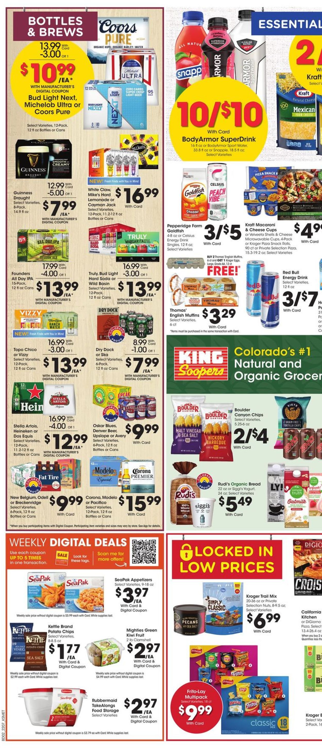 Catalogue King Soopers from 03/16/2022
