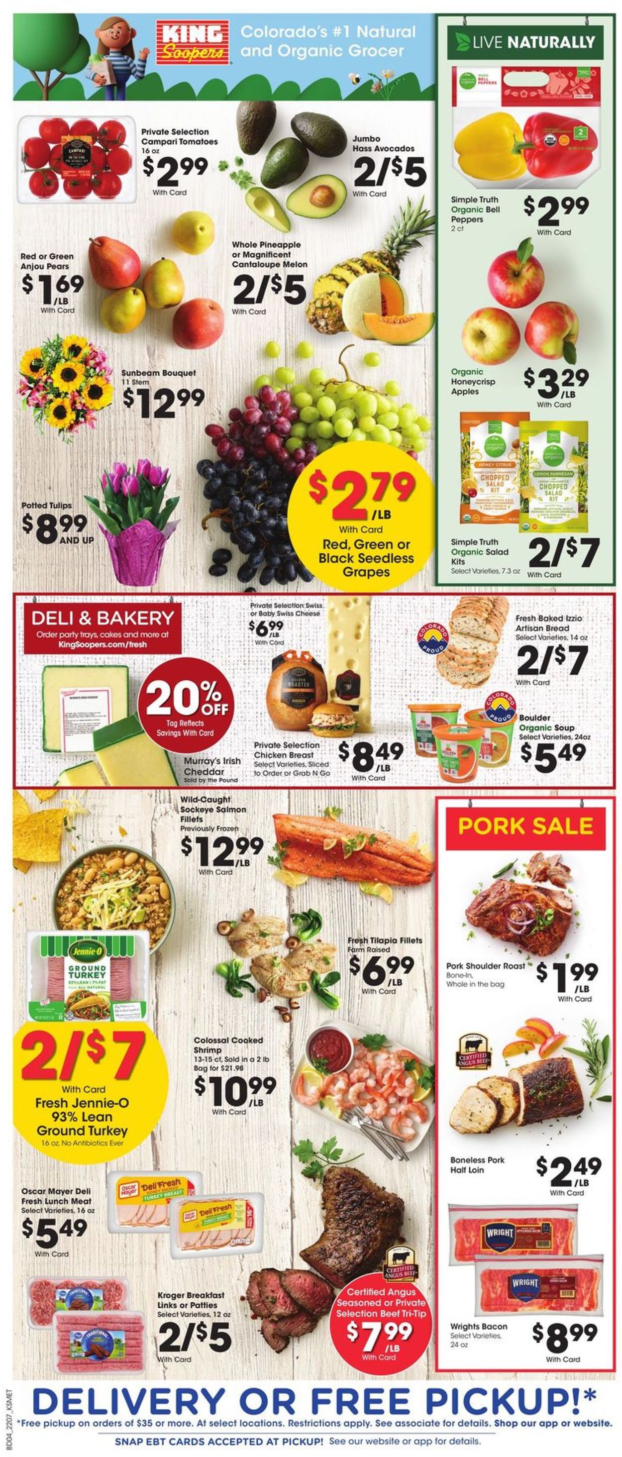 Catalogue King Soopers from 03/16/2022