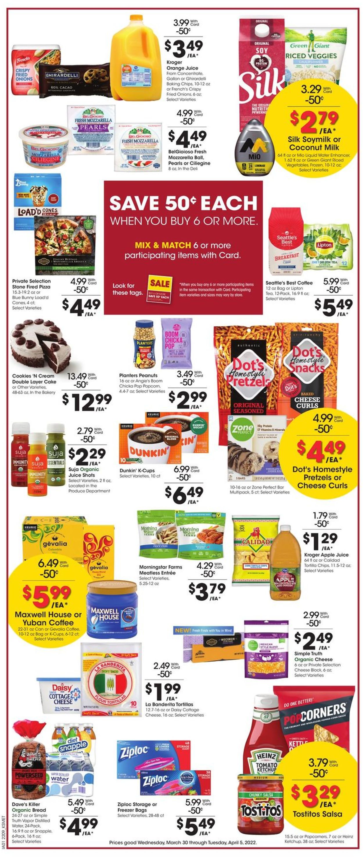 Catalogue King Soopers from 03/30/2022
