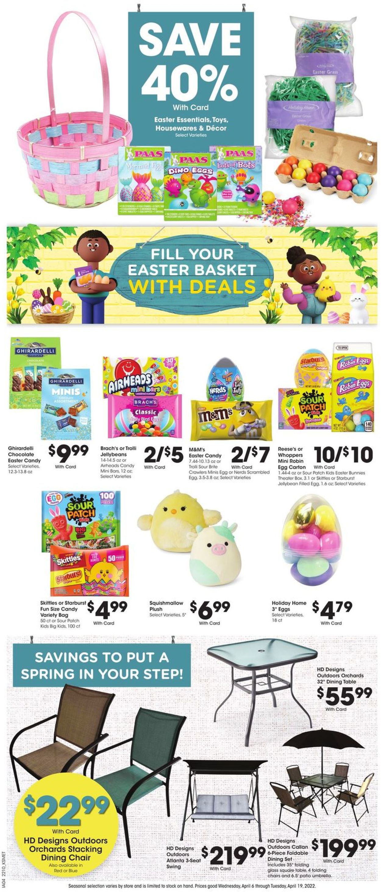 Catalogue King Soopers EASTER 2022 from 04/06/2022