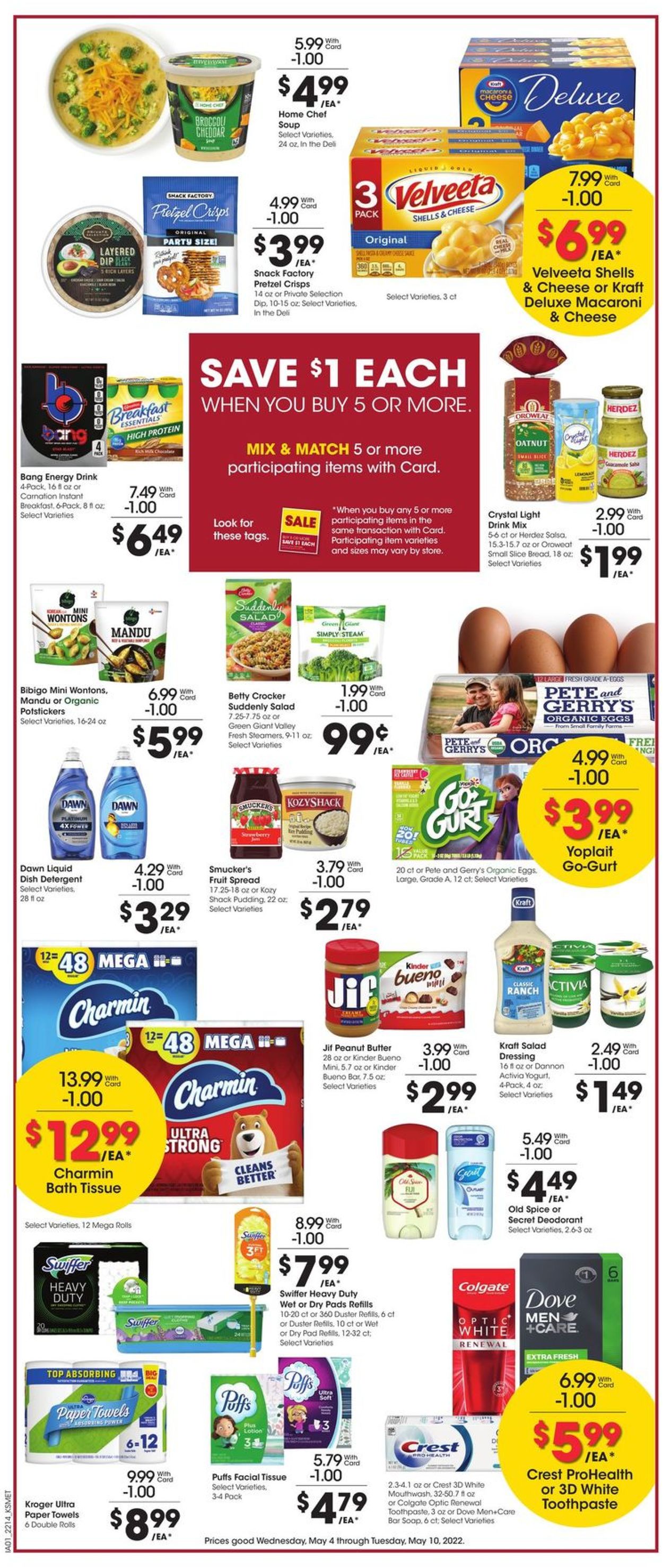 Catalogue King Soopers from 05/04/2022