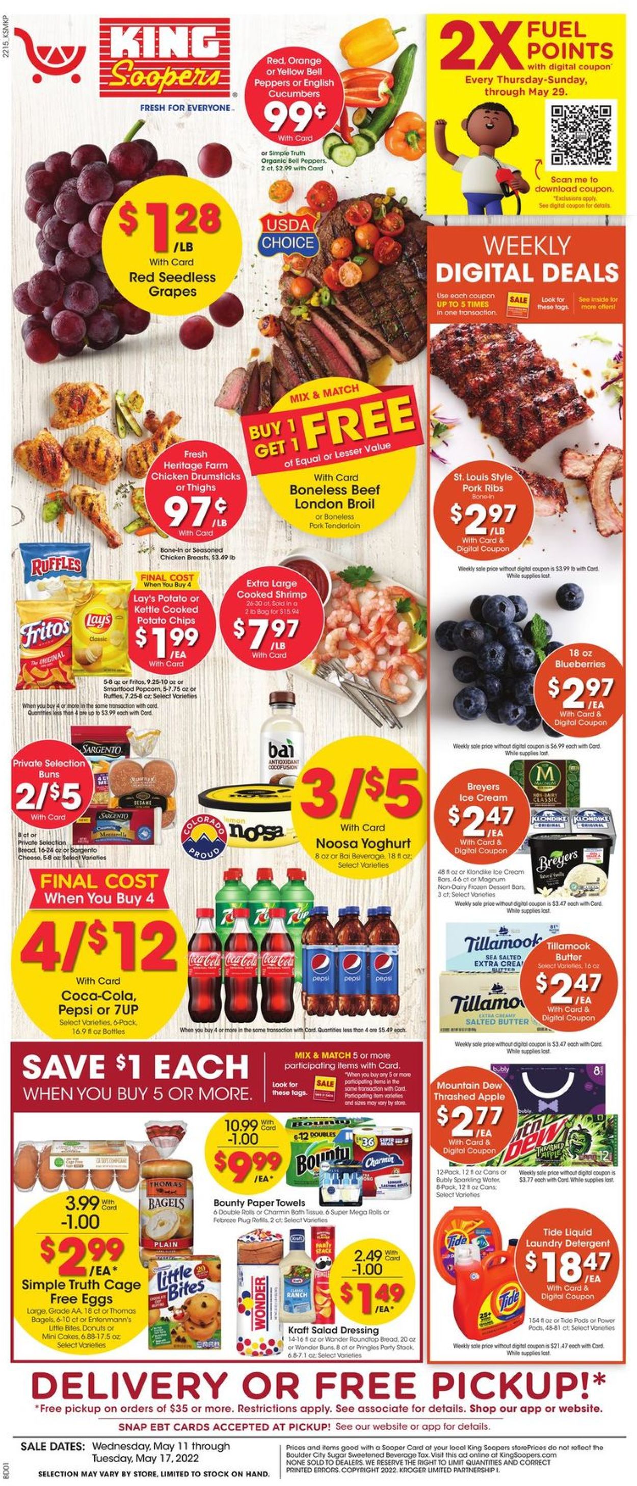 Catalogue King Soopers from 05/11/2022
