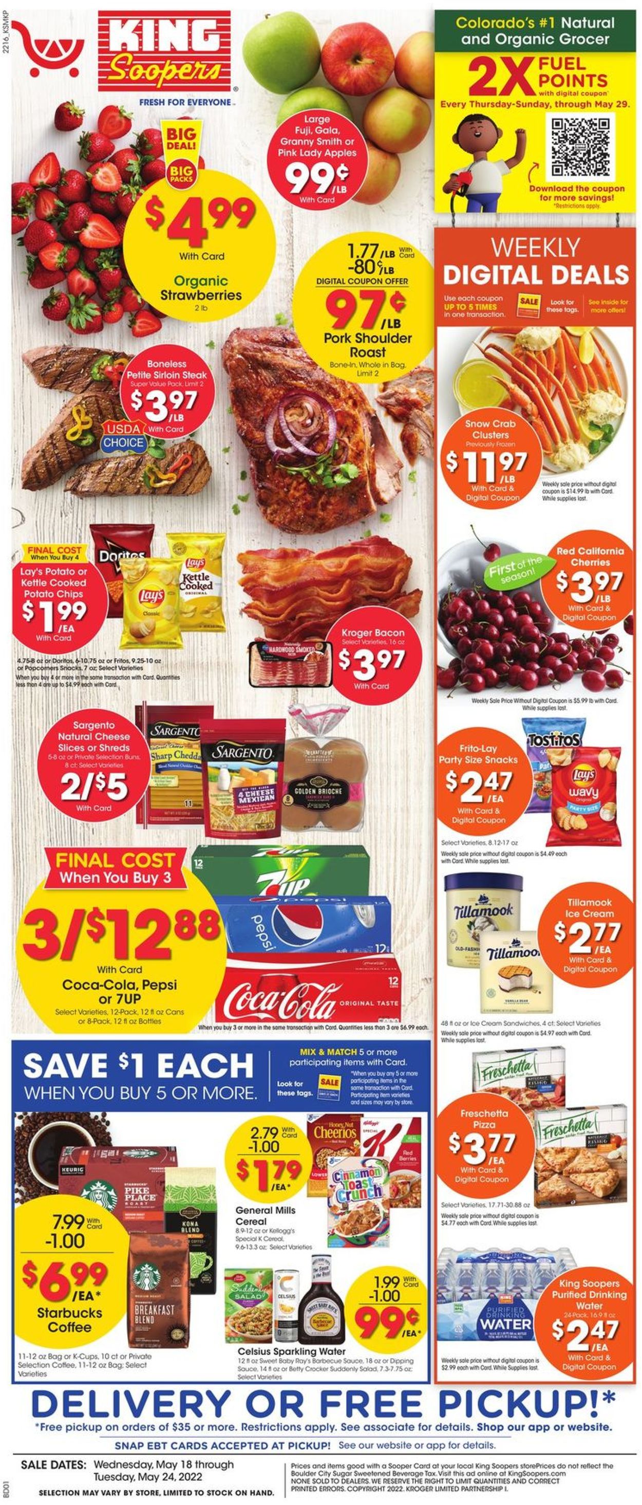 Catalogue King Soopers from 05/18/2022