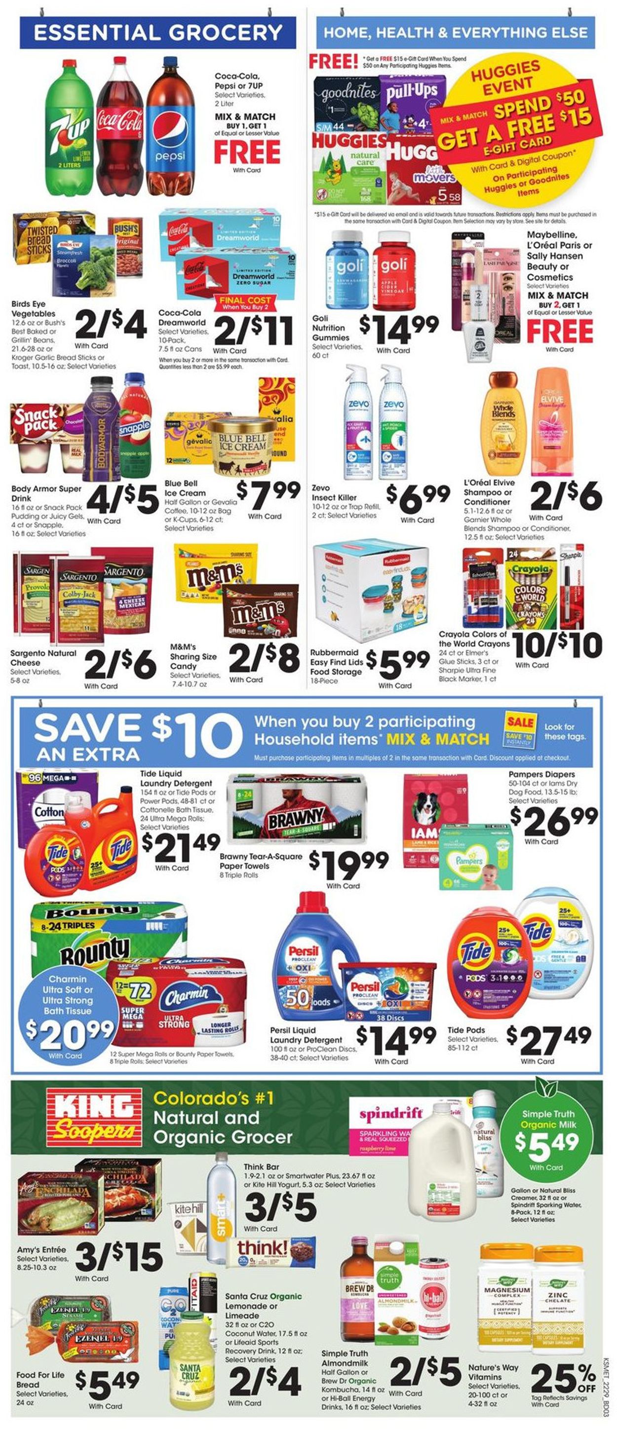 Catalogue King Soopers from 08/17/2022