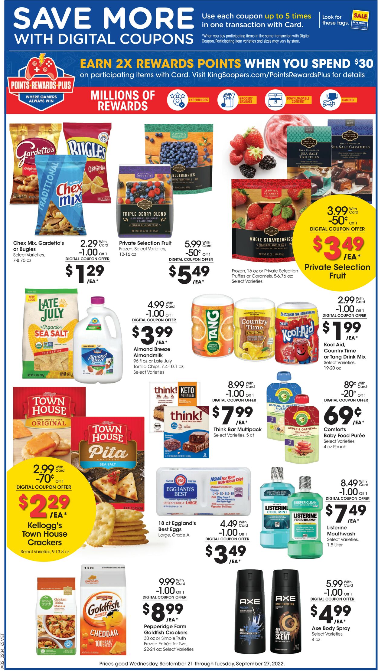 Catalogue King Soopers from 09/21/2022