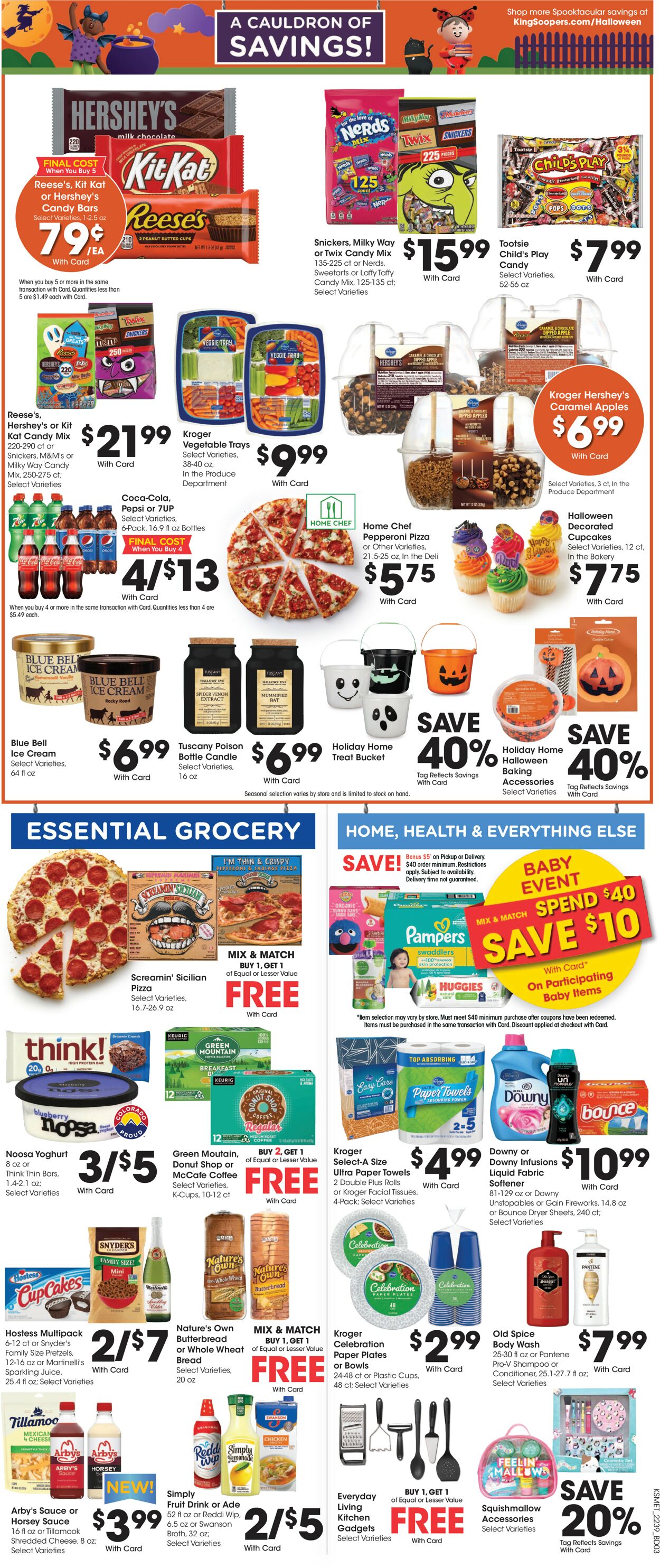Catalogue King Soopers from 10/26/2022