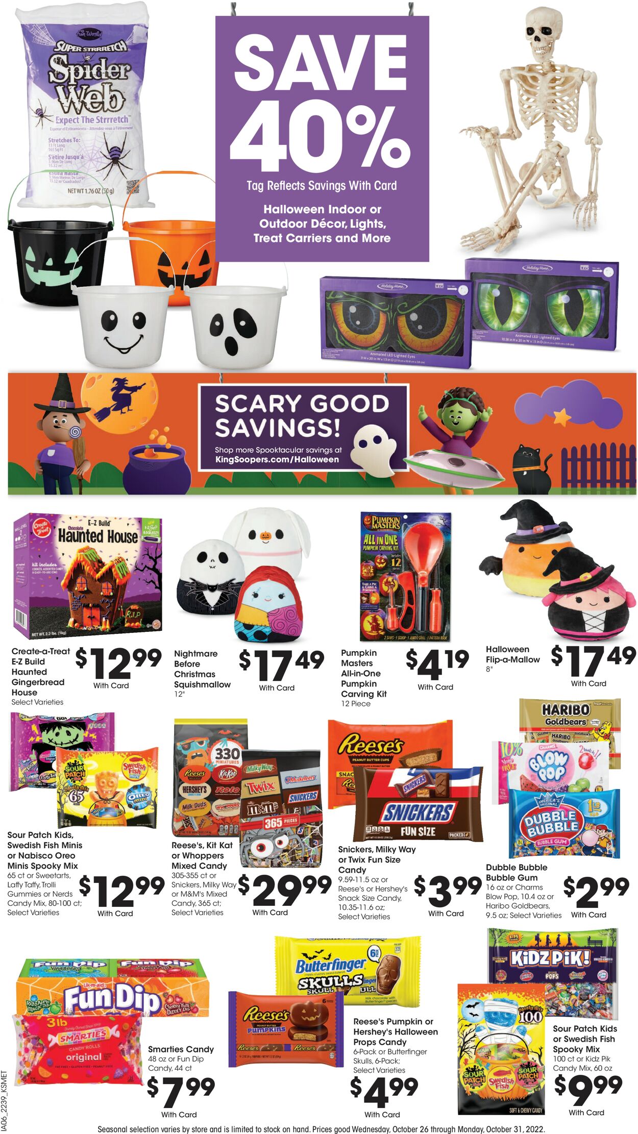 Catalogue King Soopers from 10/26/2022