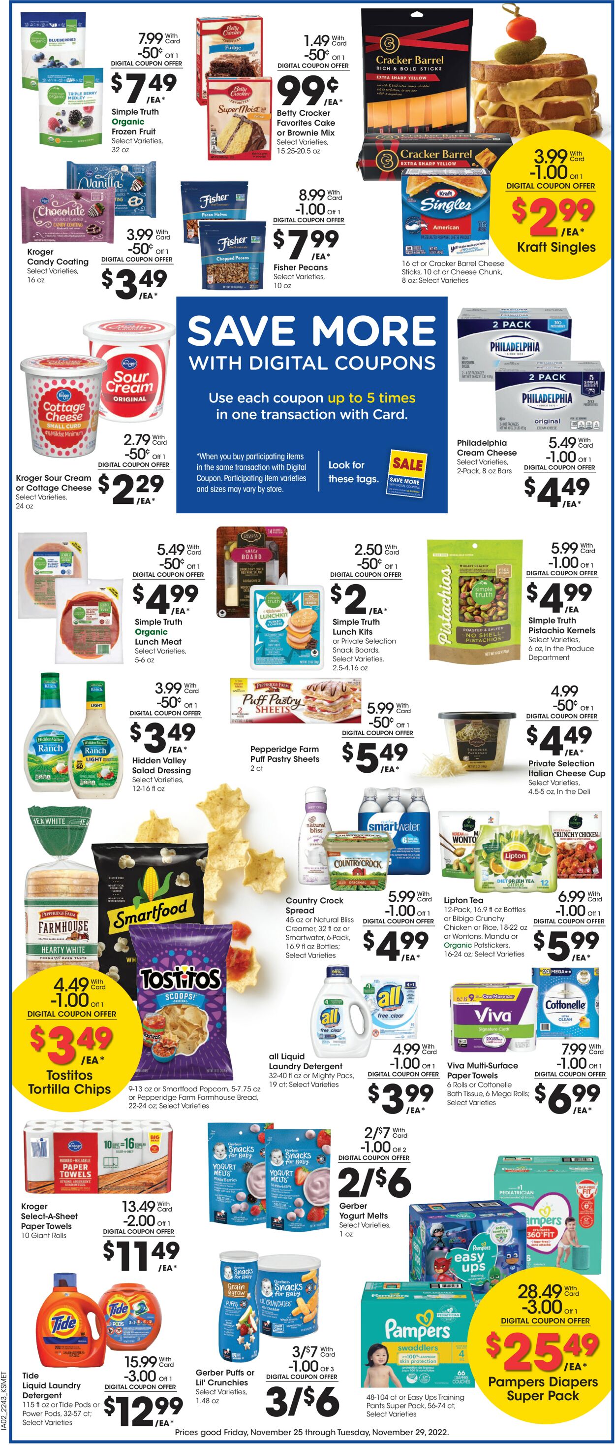 Catalogue King Soopers from 11/25/2022