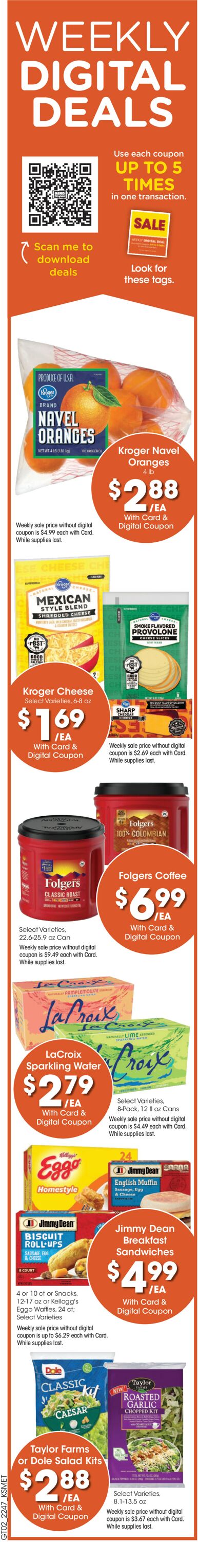 Catalogue King Soopers from 12/21/2022