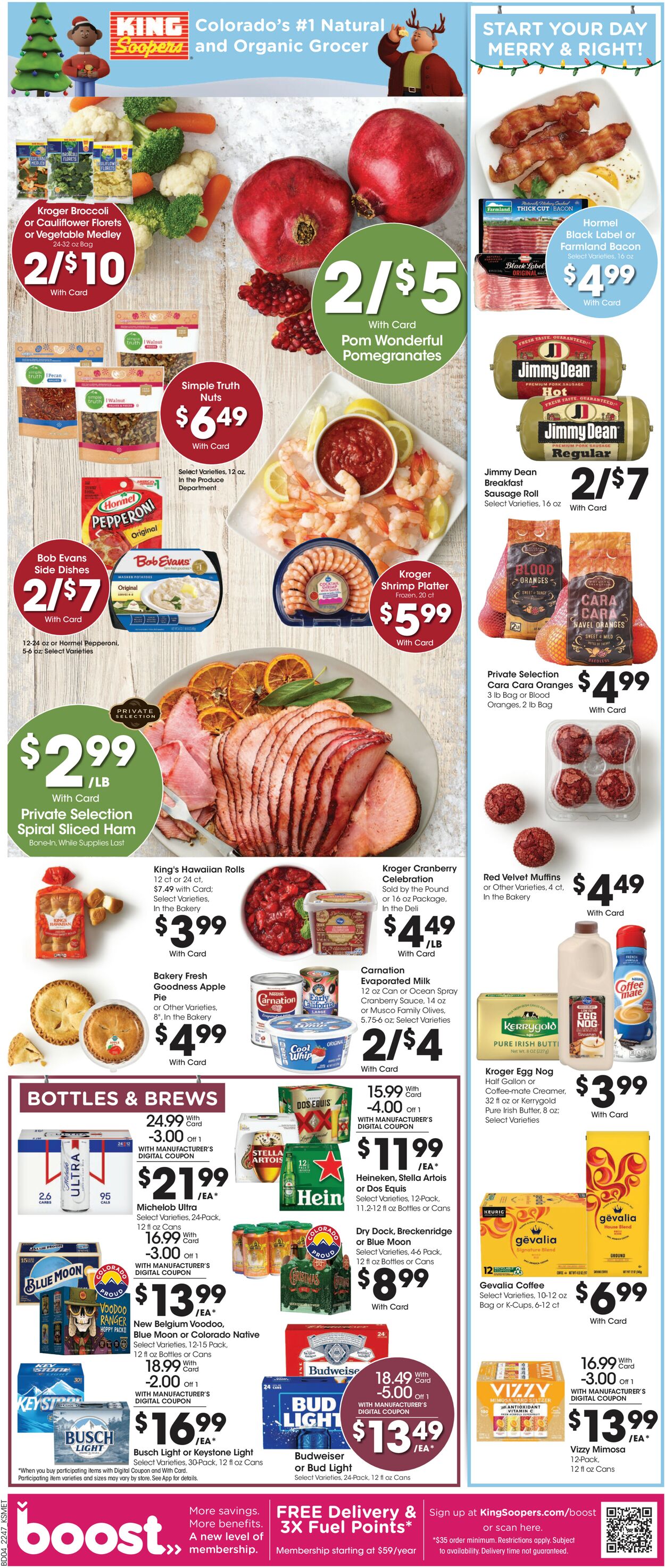 Catalogue King Soopers from 12/21/2022