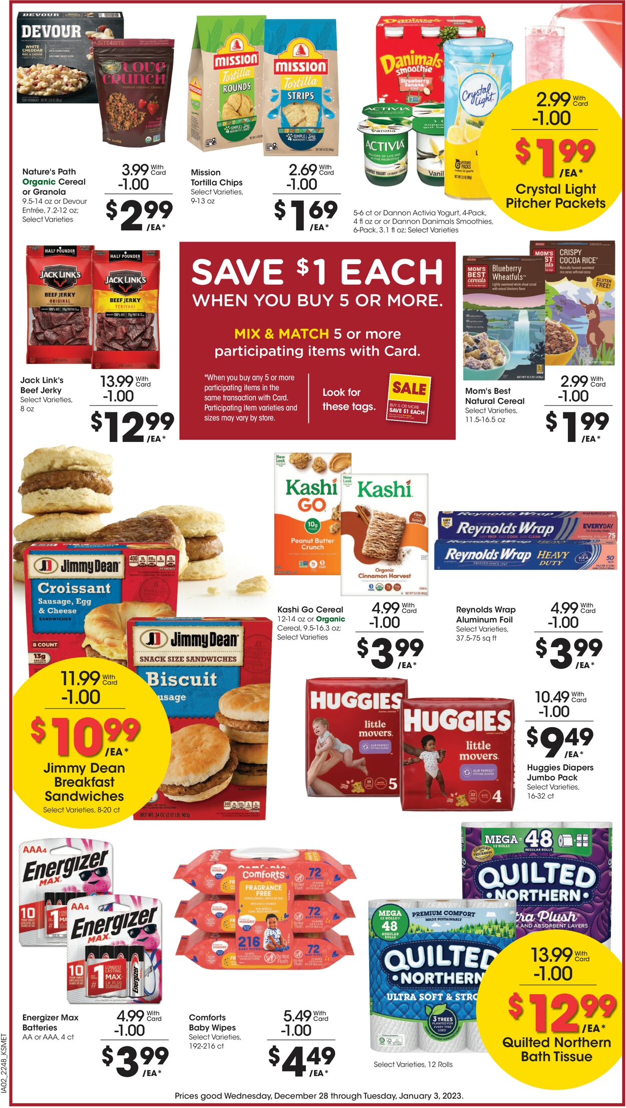 Catalogue King Soopers from 12/28/2022