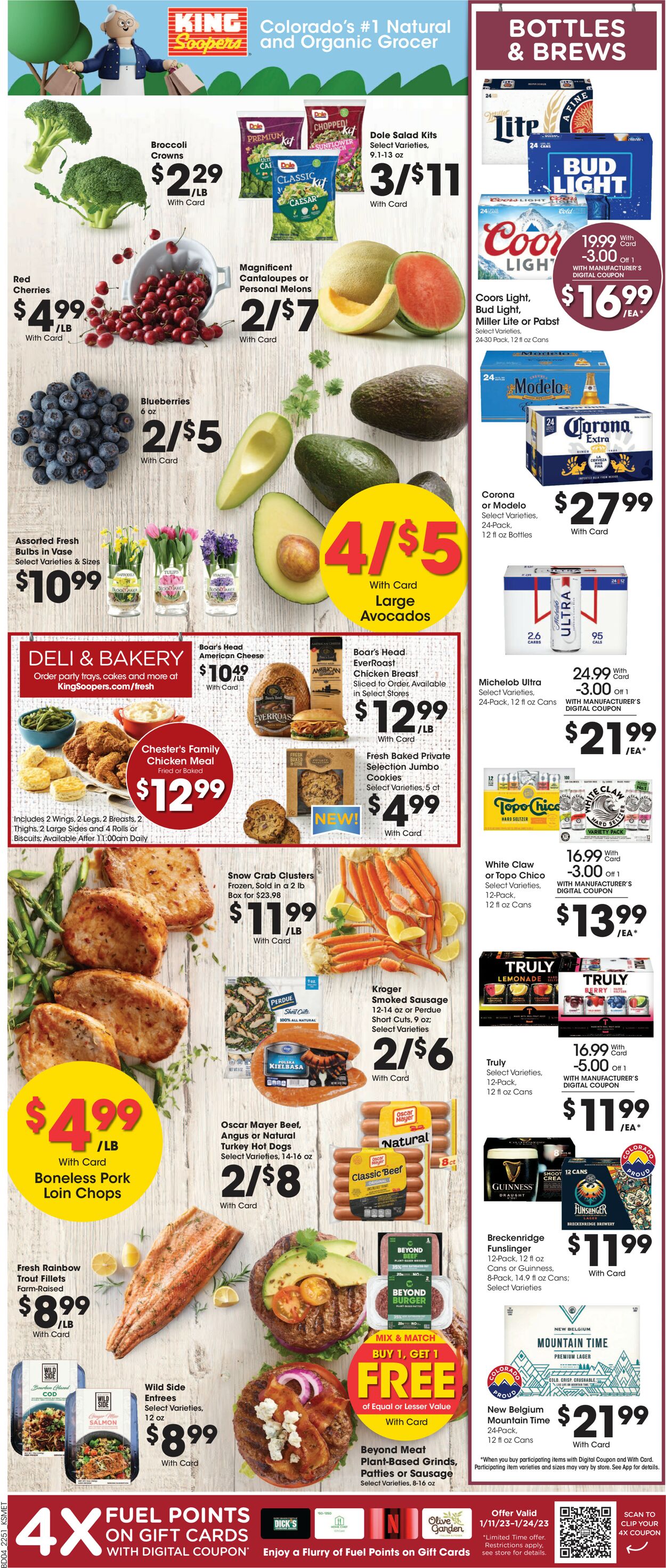 Catalogue King Soopers from 01/18/2023
