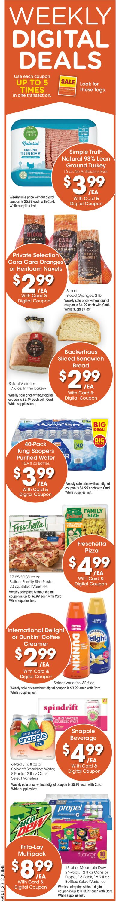 Catalogue King Soopers from 04/19/2023