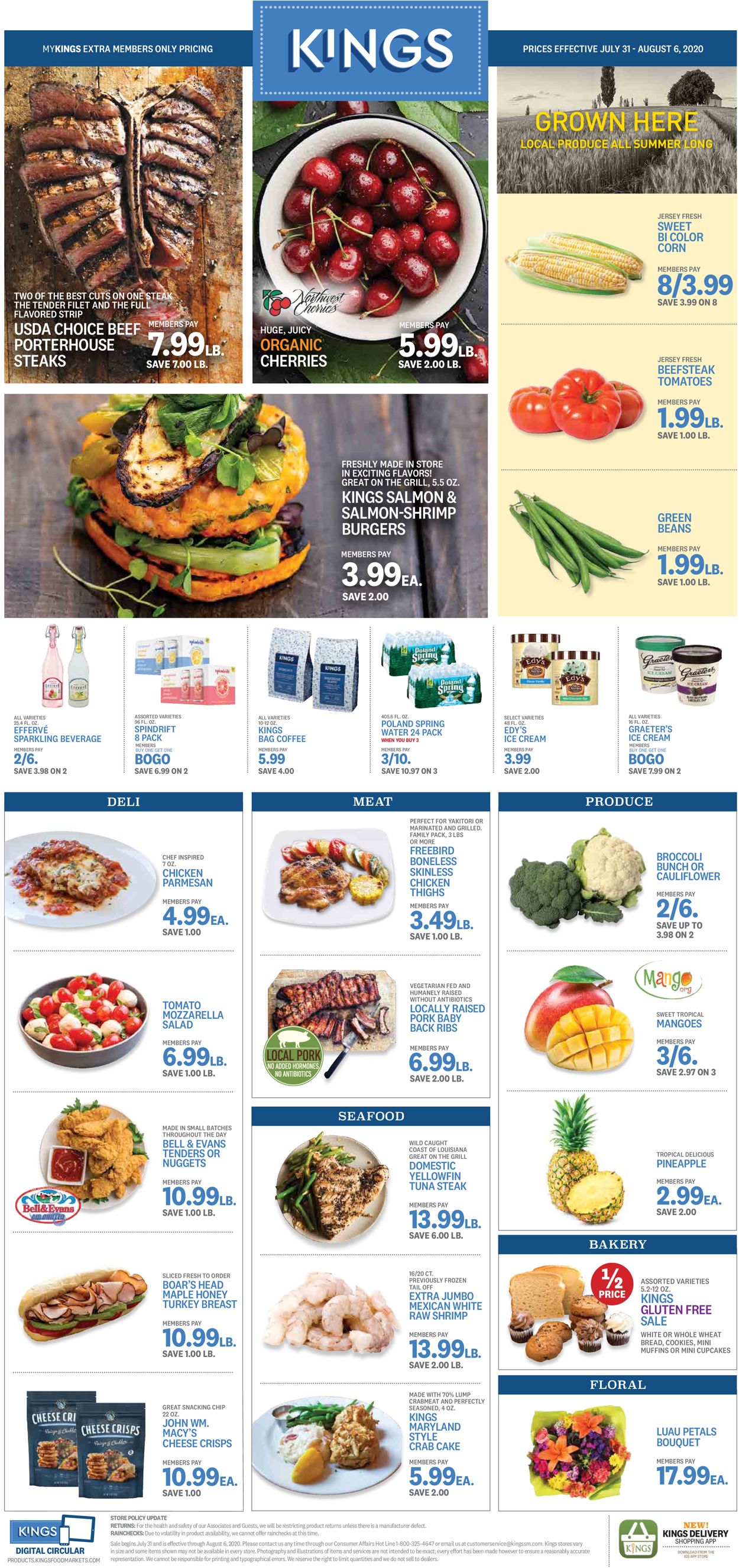 Catalogue Kings Food Markets from 07/31/2020