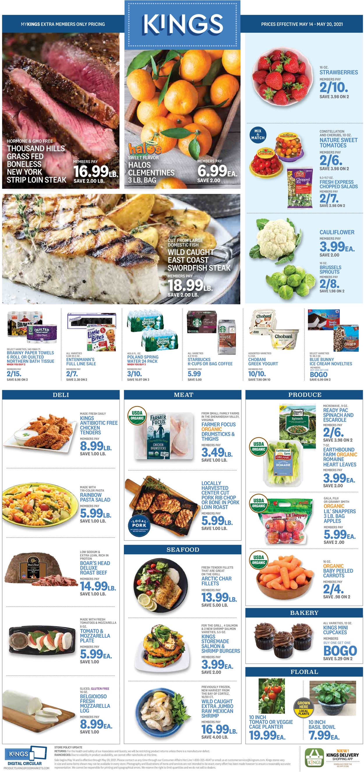 Catalogue Kings Food Markets from 05/14/2021