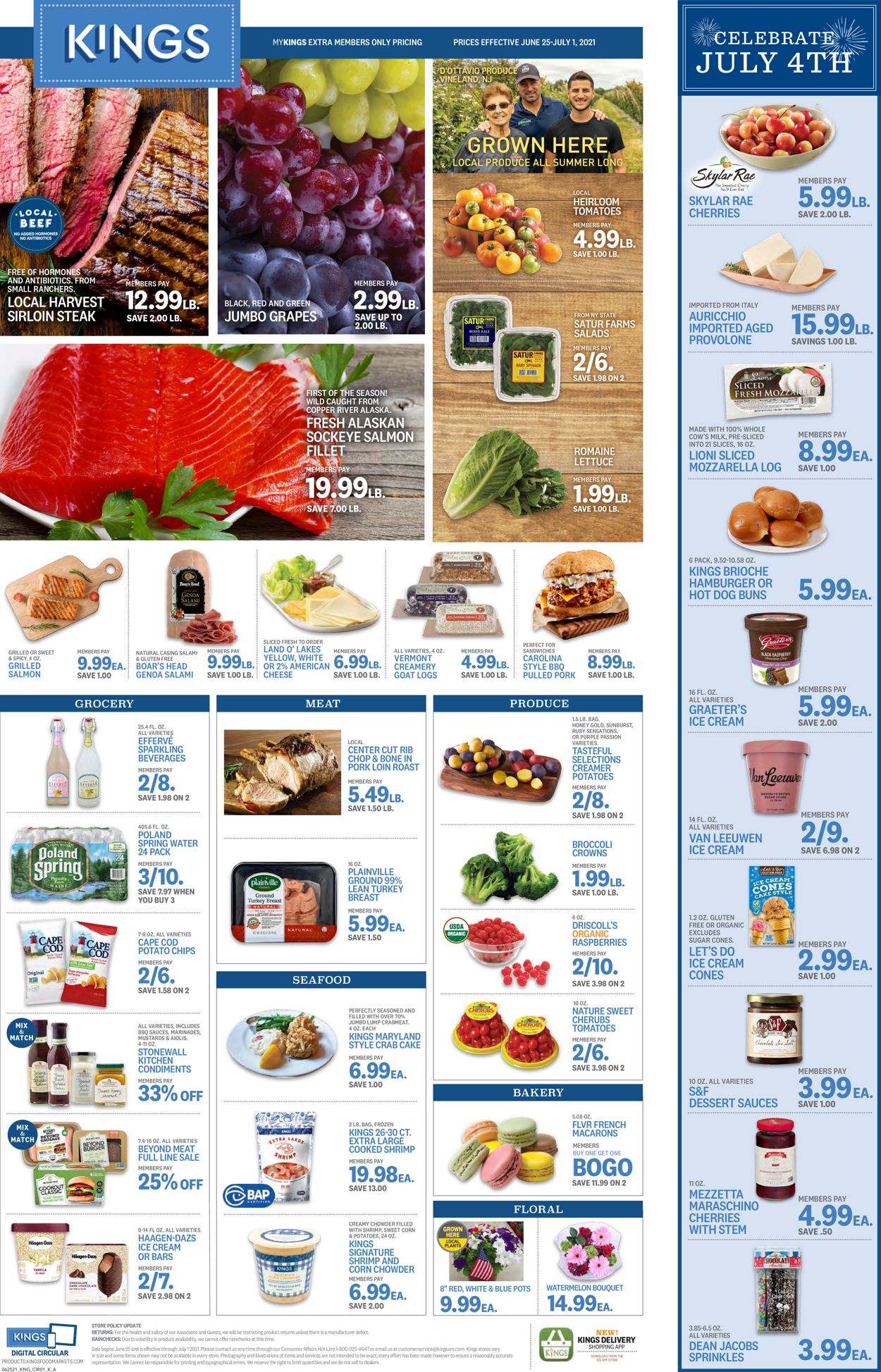 Catalogue Kings Food Markets from 06/25/2021