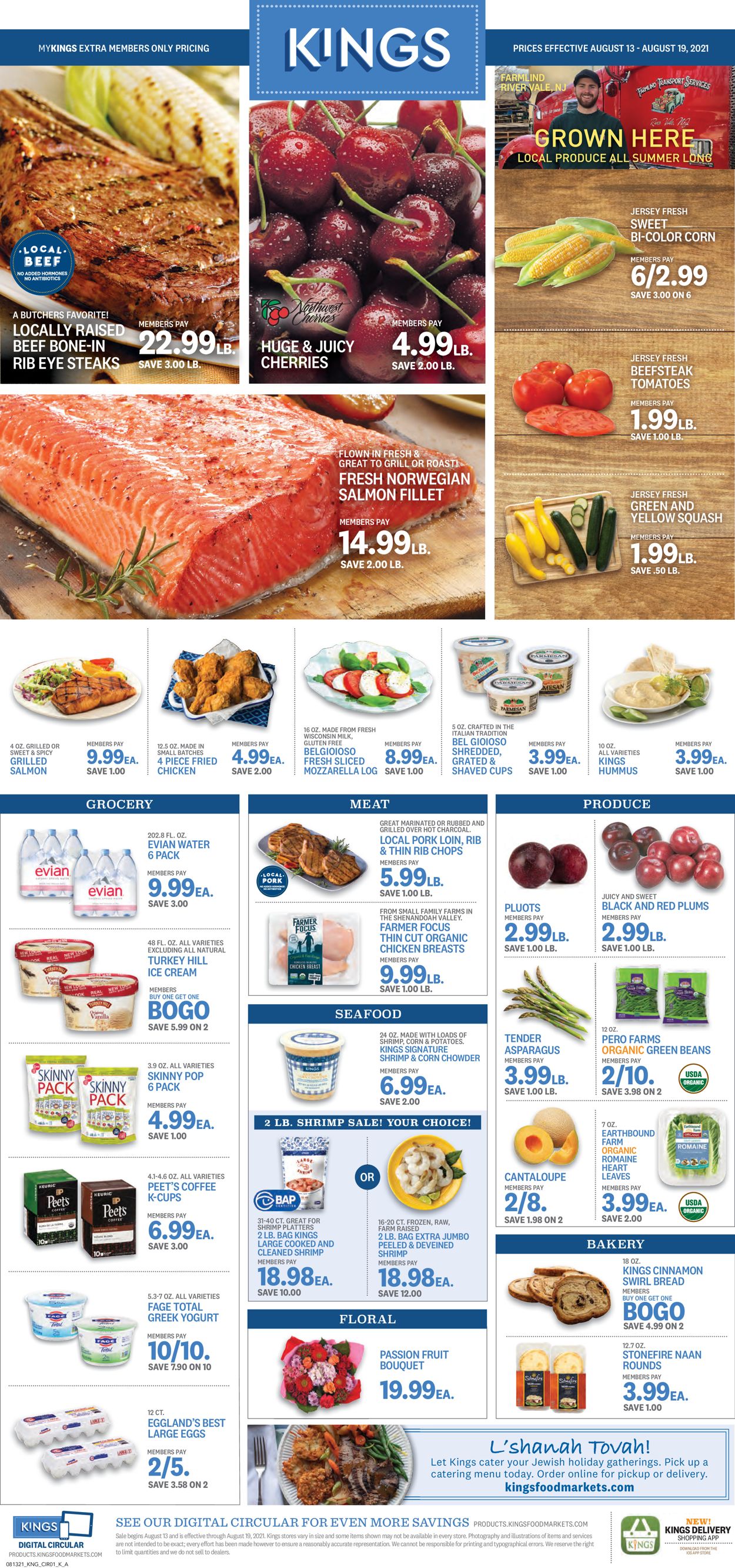 Catalogue Kings Food Markets from 08/13/2021