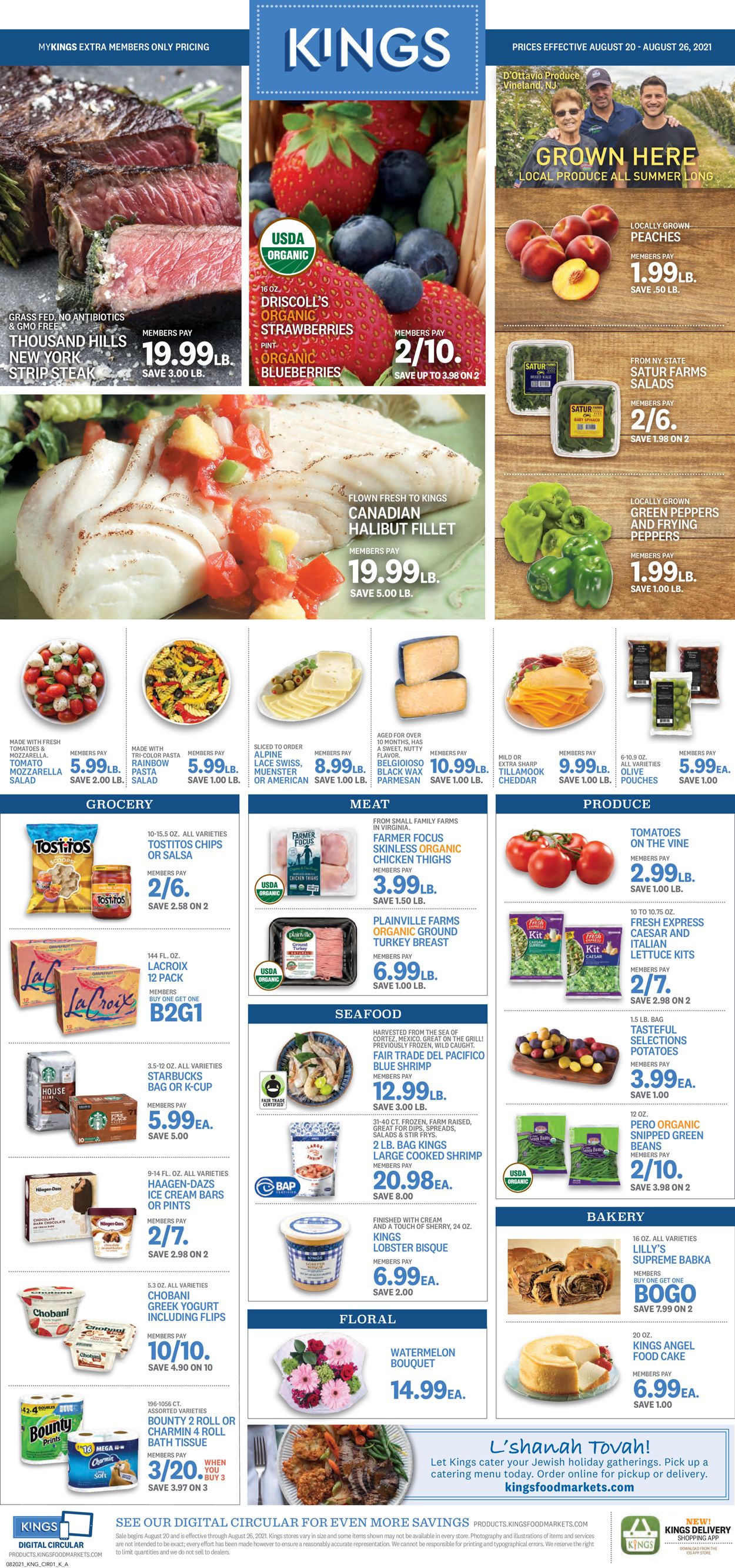 Catalogue Kings Food Markets from 08/20/2021