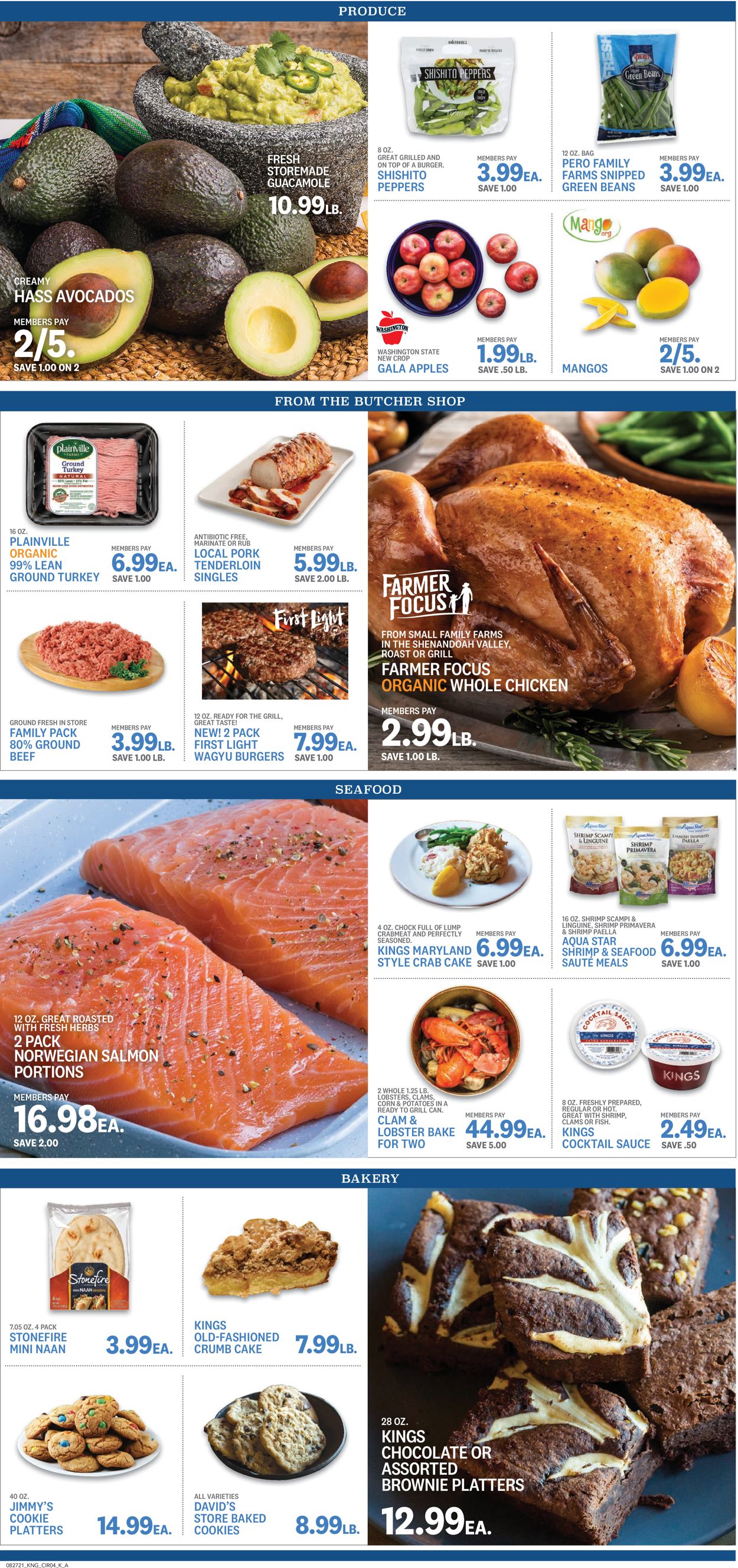 Catalogue Kings Food Markets from 08/27/2021