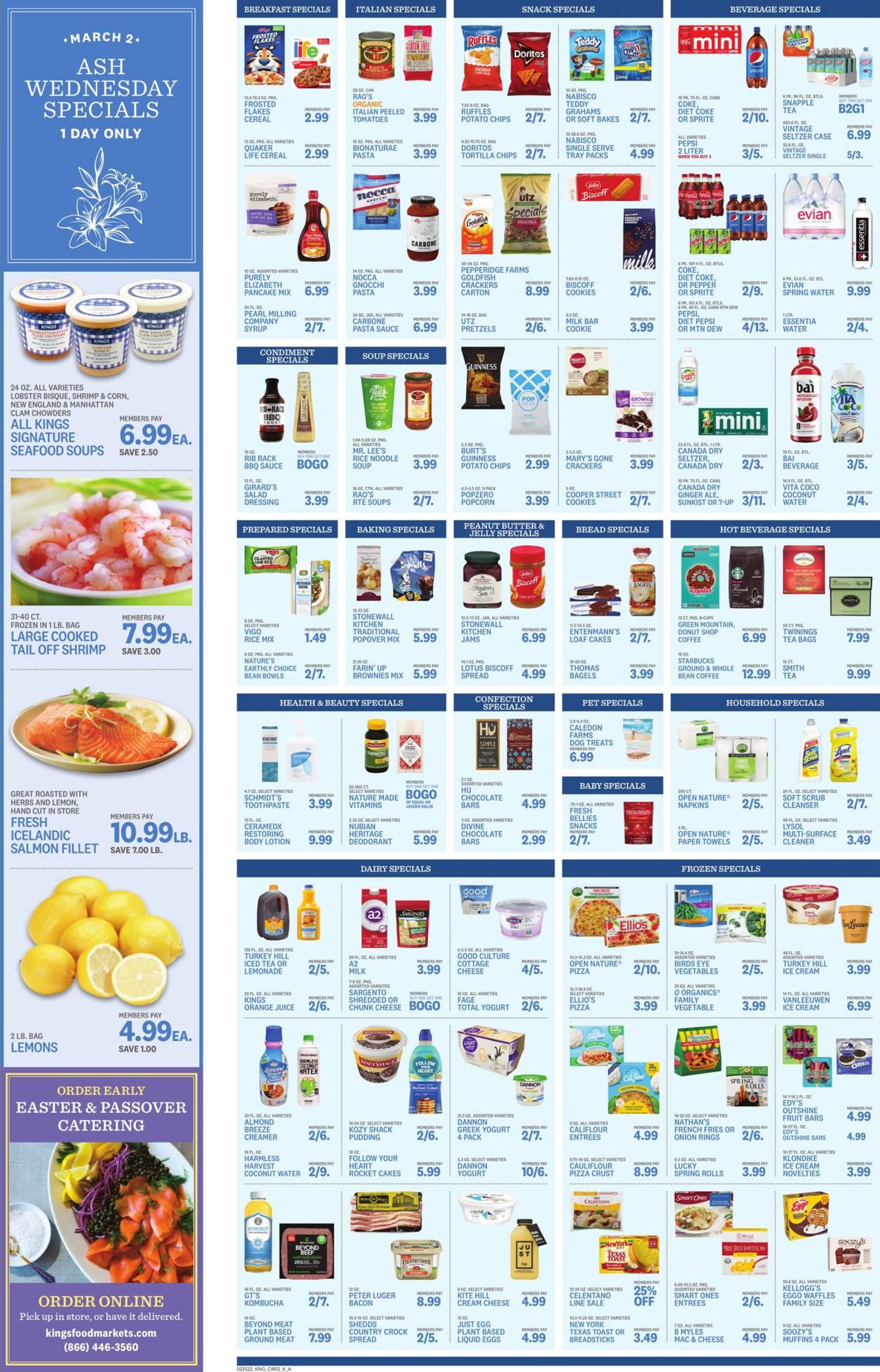 Catalogue Kings Food Markets from 02/25/2022