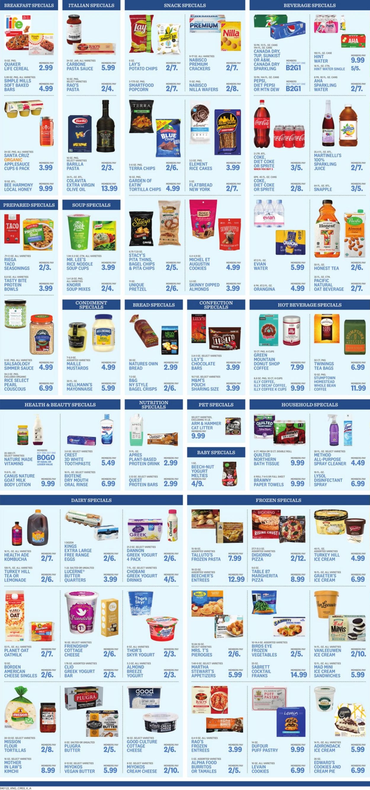 Catalogue Kings Food Markets from 04/01/2022