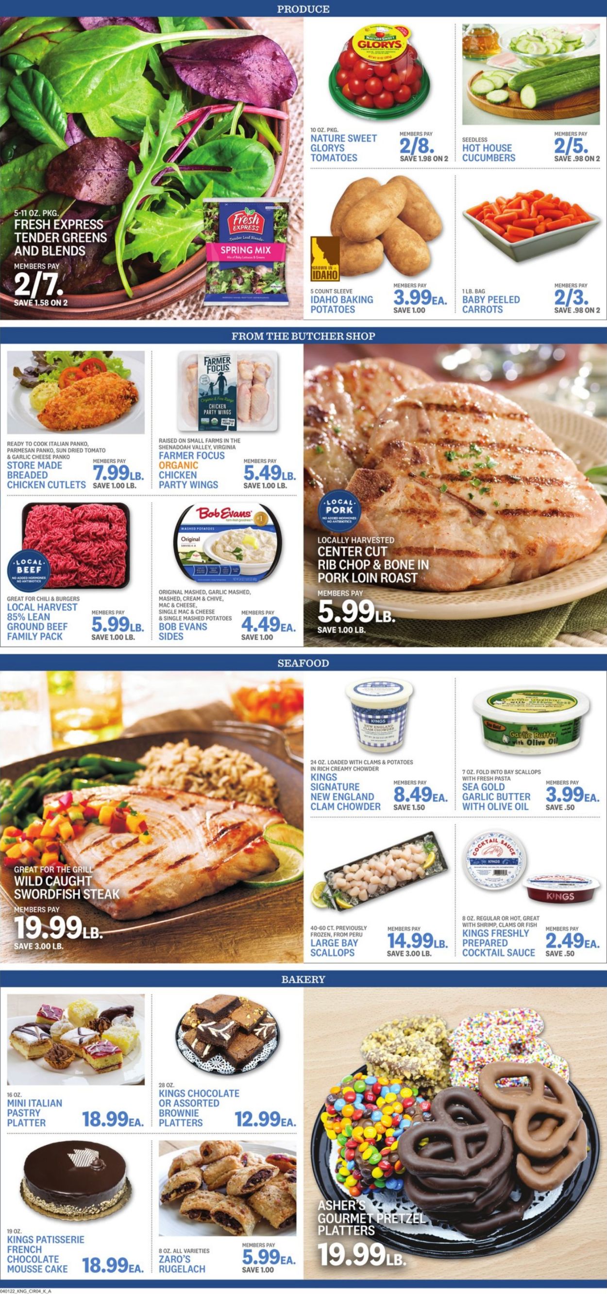 Catalogue Kings Food Markets from 04/01/2022