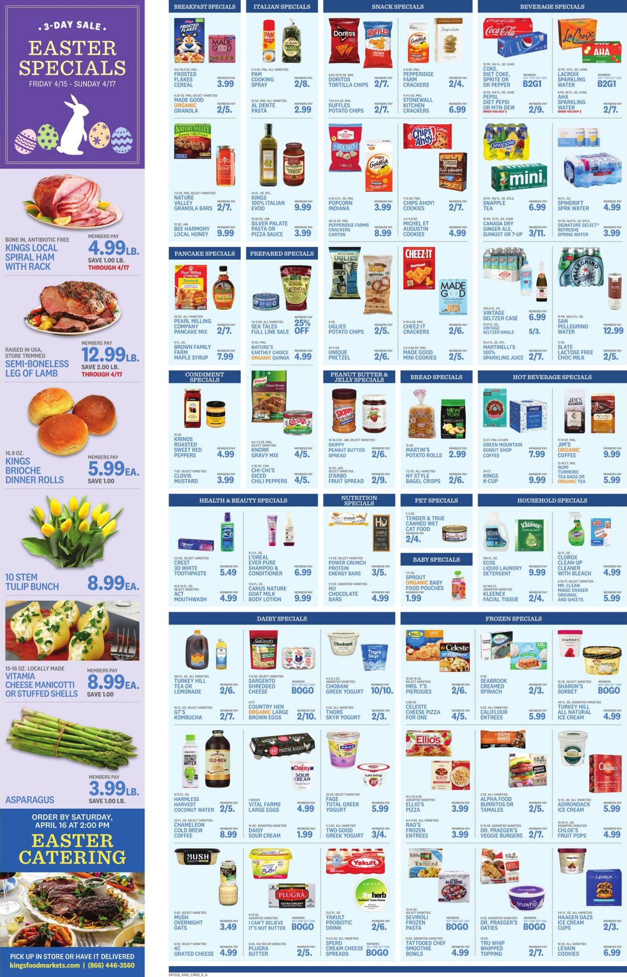 Catalogue Kings Food Markets from 04/15/2022