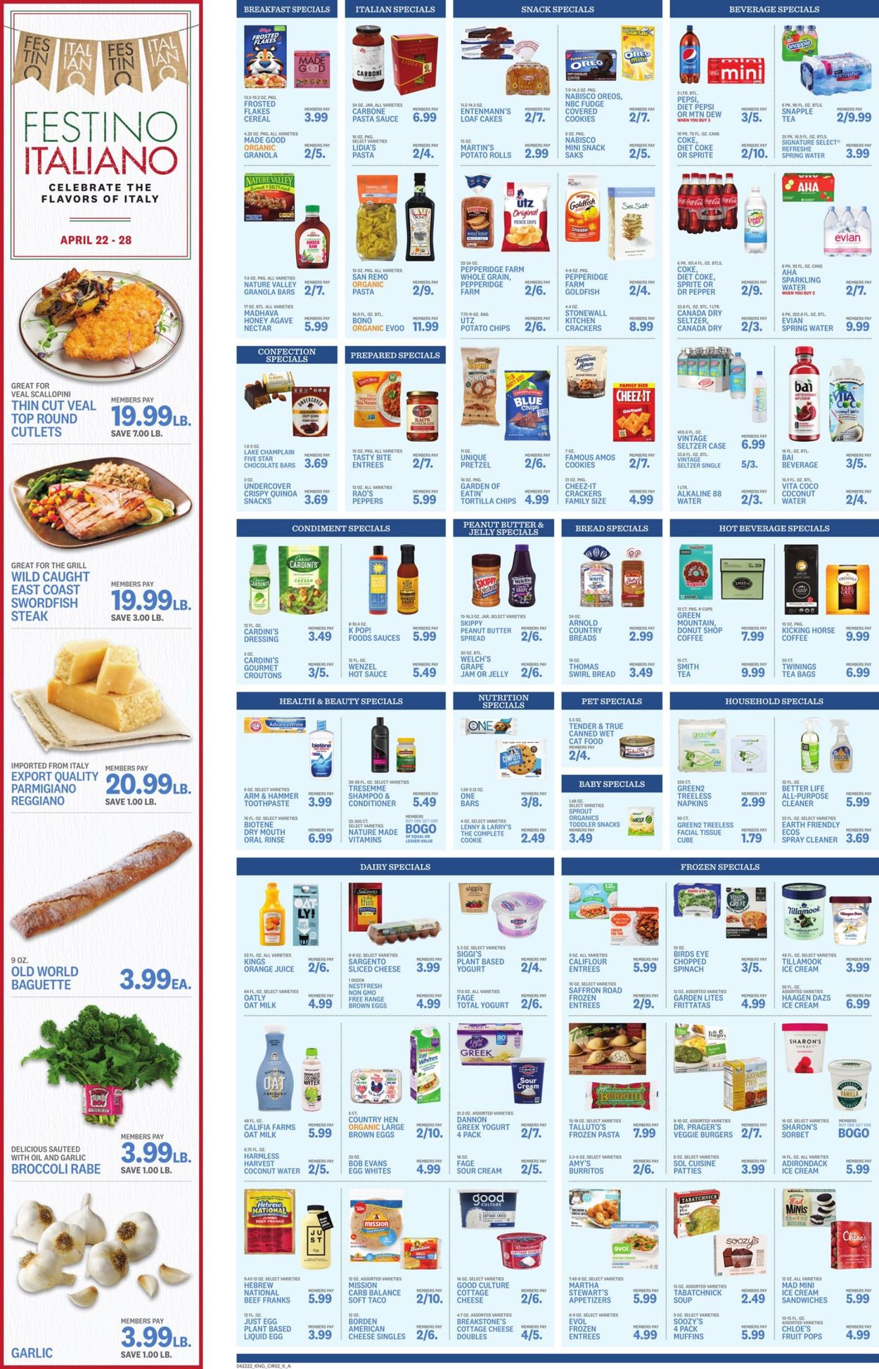 Catalogue Kings Food Markets from 04/22/2022