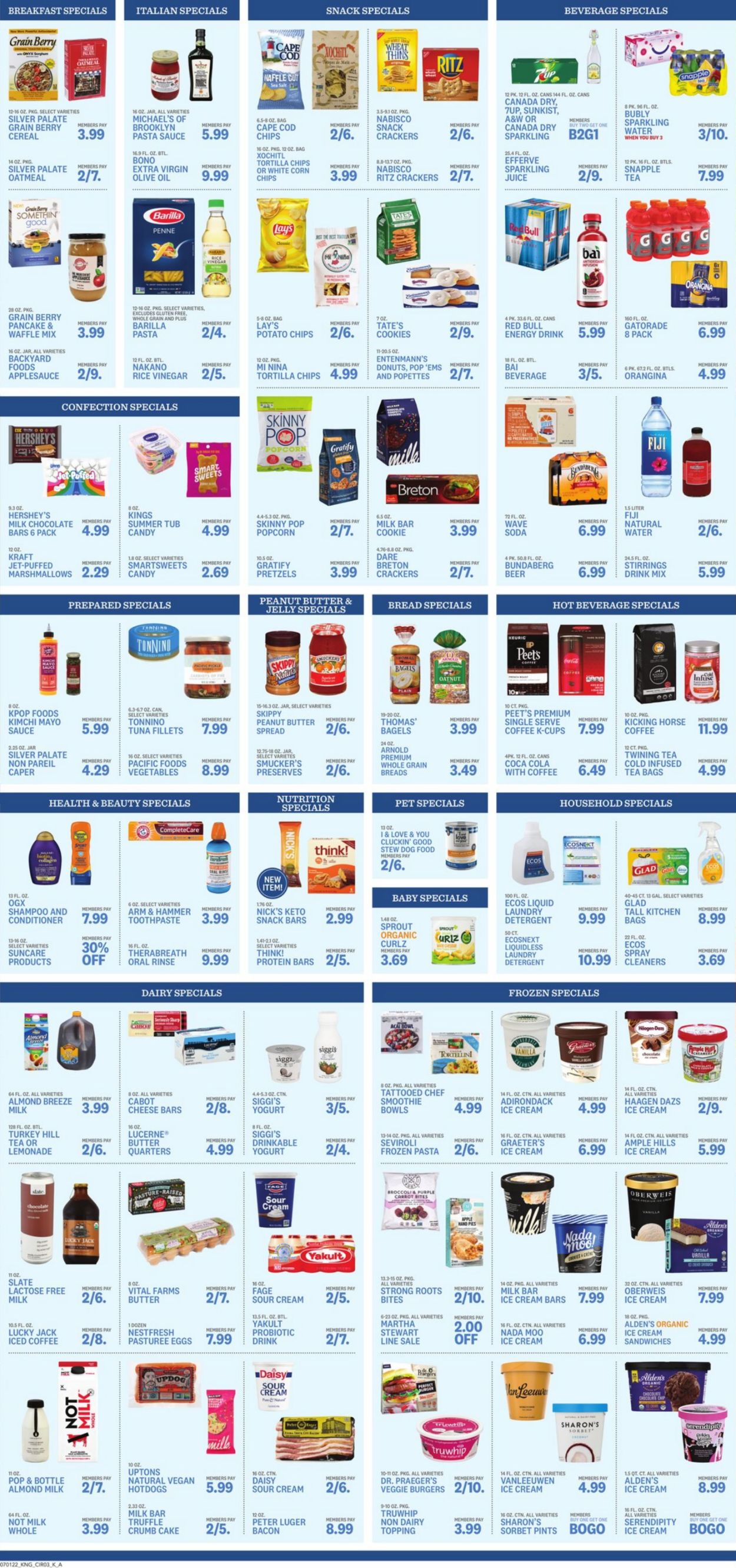 Catalogue Kings Food Markets from 07/01/2022