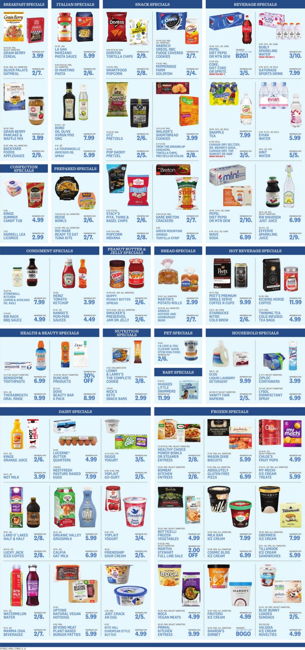 Catalogue Kings Food Markets from 07/08/2022