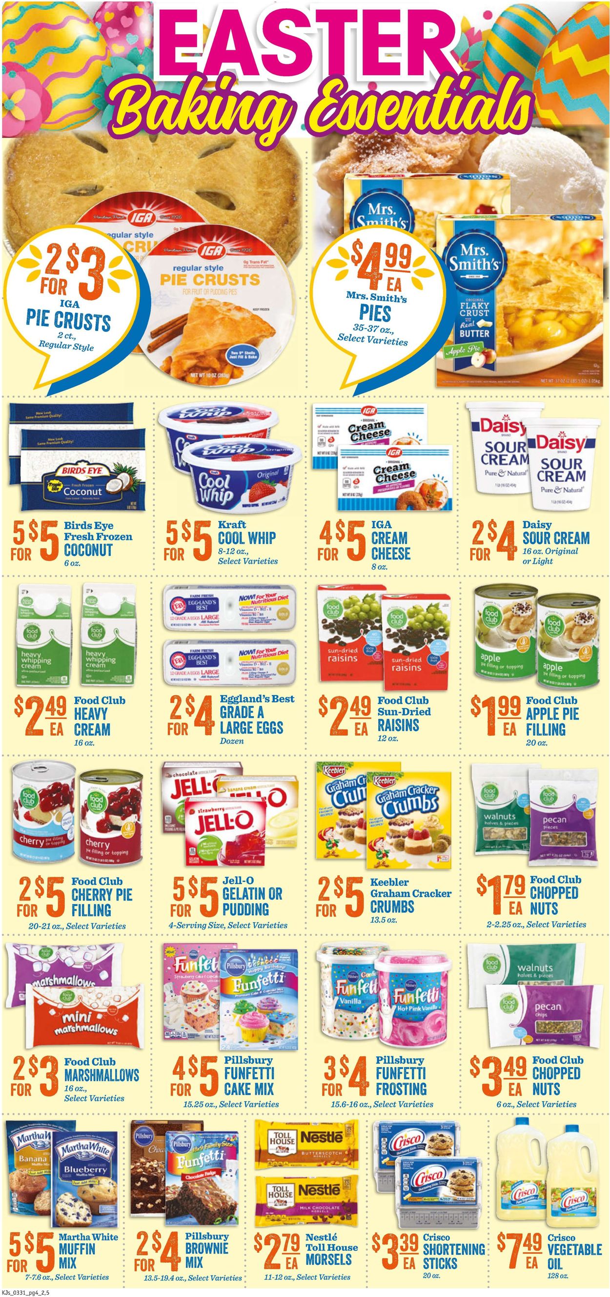 Catalogue KJ´s Market  Easter 2021 ad from 03/31/2021