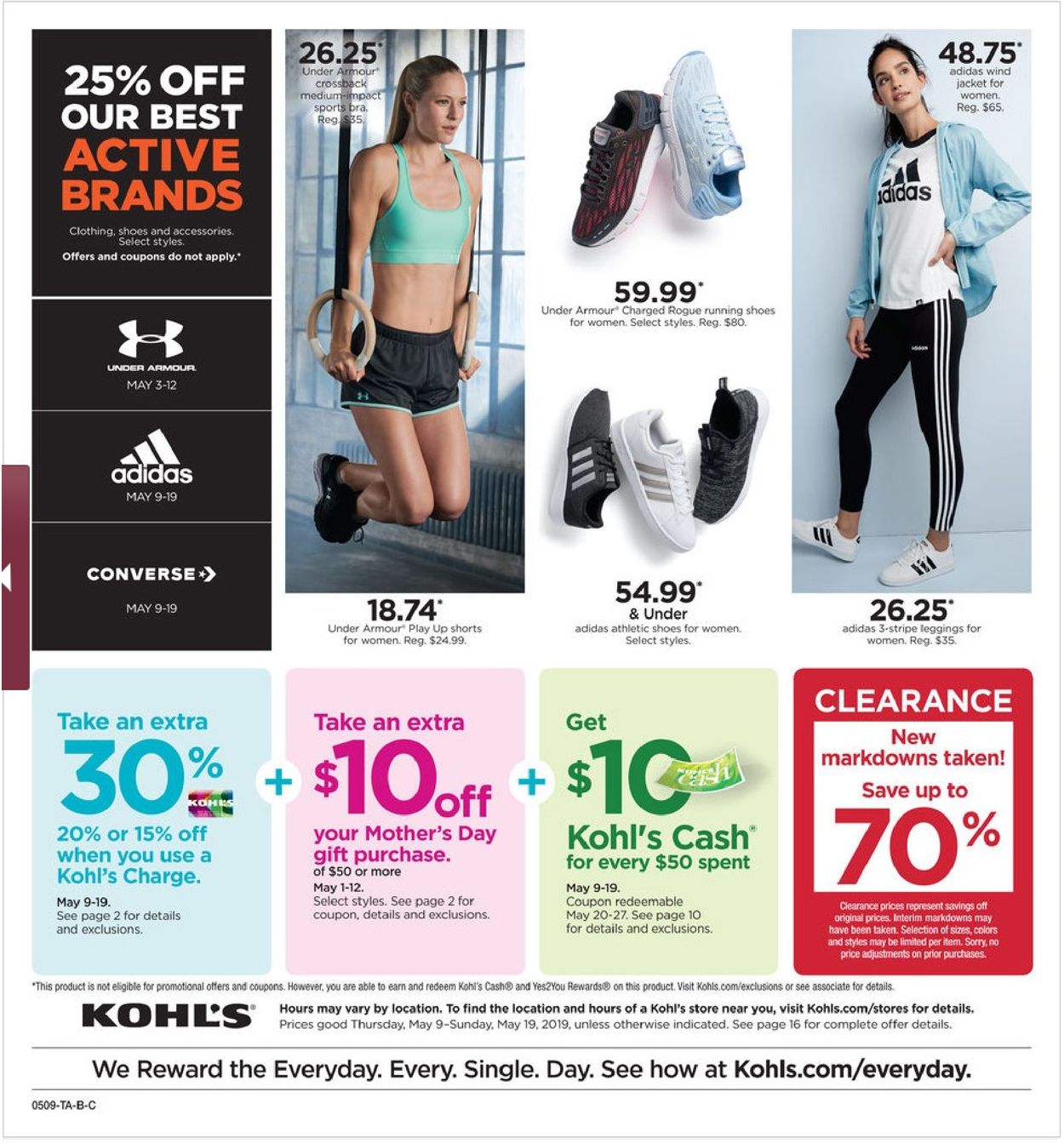 Catalogue Kohl's from 05/09/2019