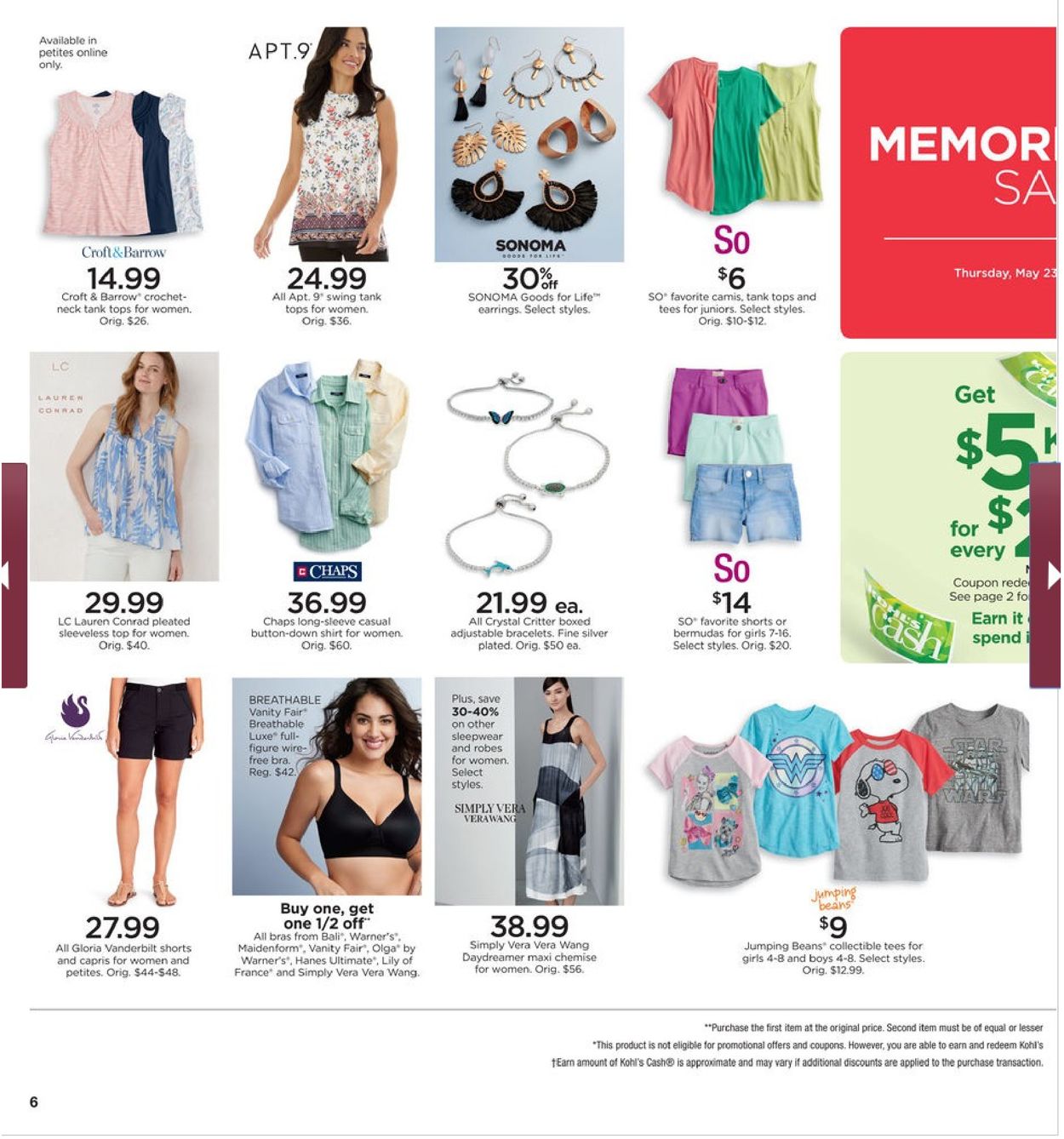Catalogue Kohl's from 05/23/2019