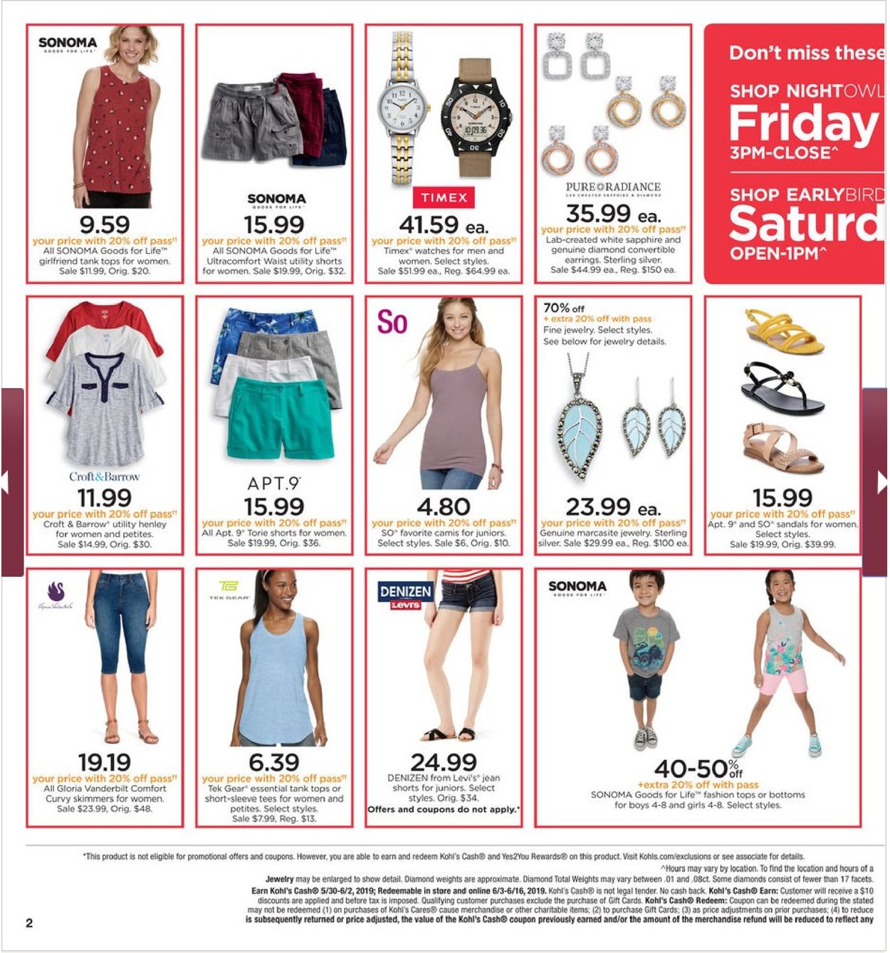 Catalogue Kohl's from 05/30/2019