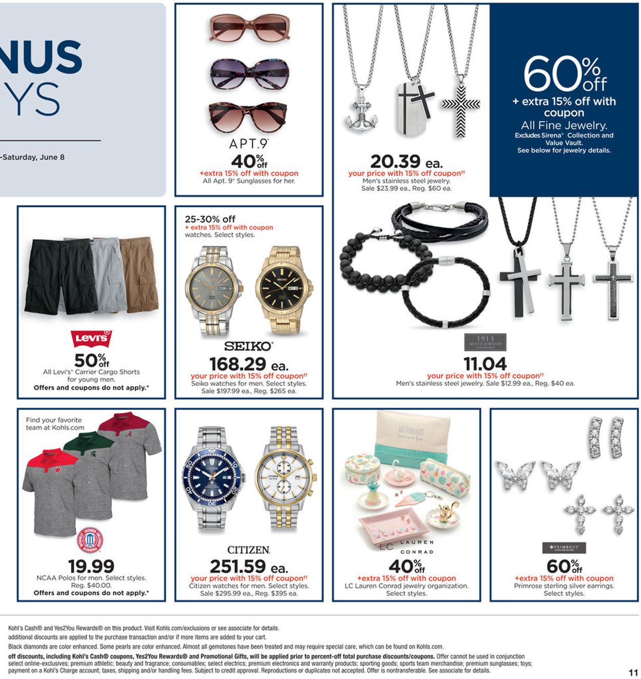 Catalogue Kohl's from 06/06/2019