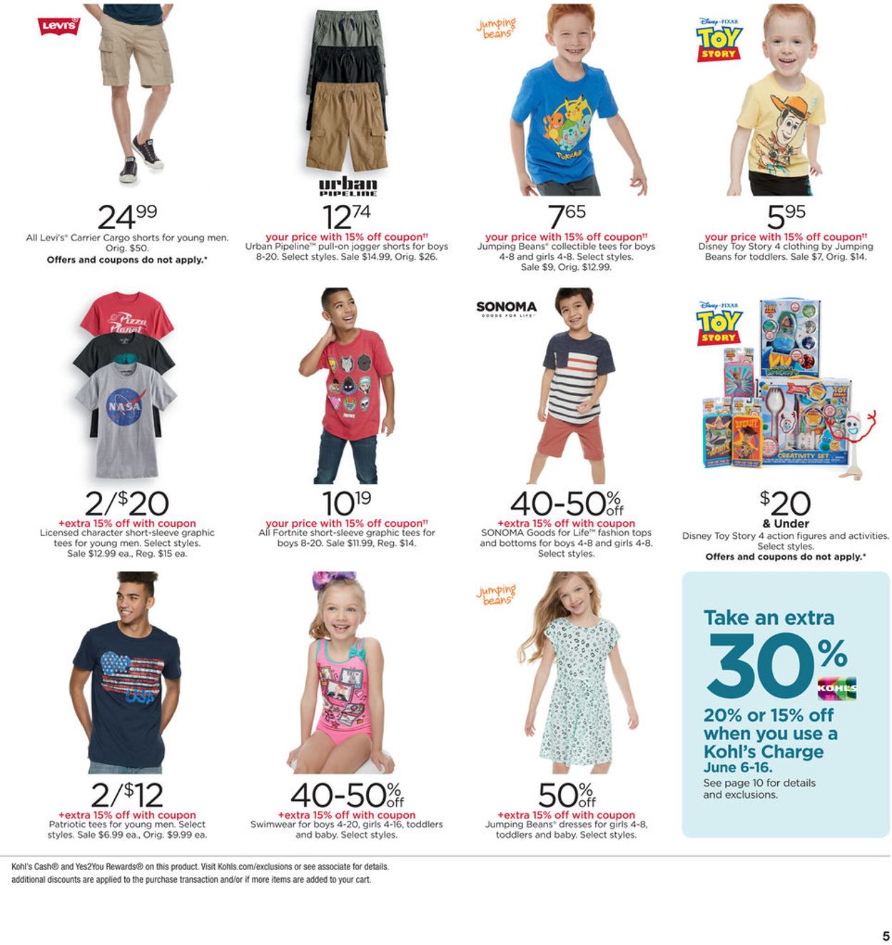 Catalogue Kohl's from 06/13/2019