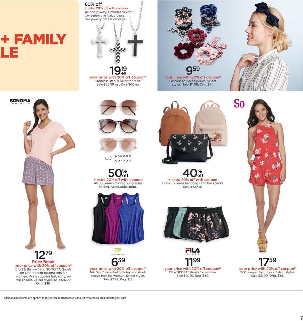 Catalogue Kohl's from 07/25/2019