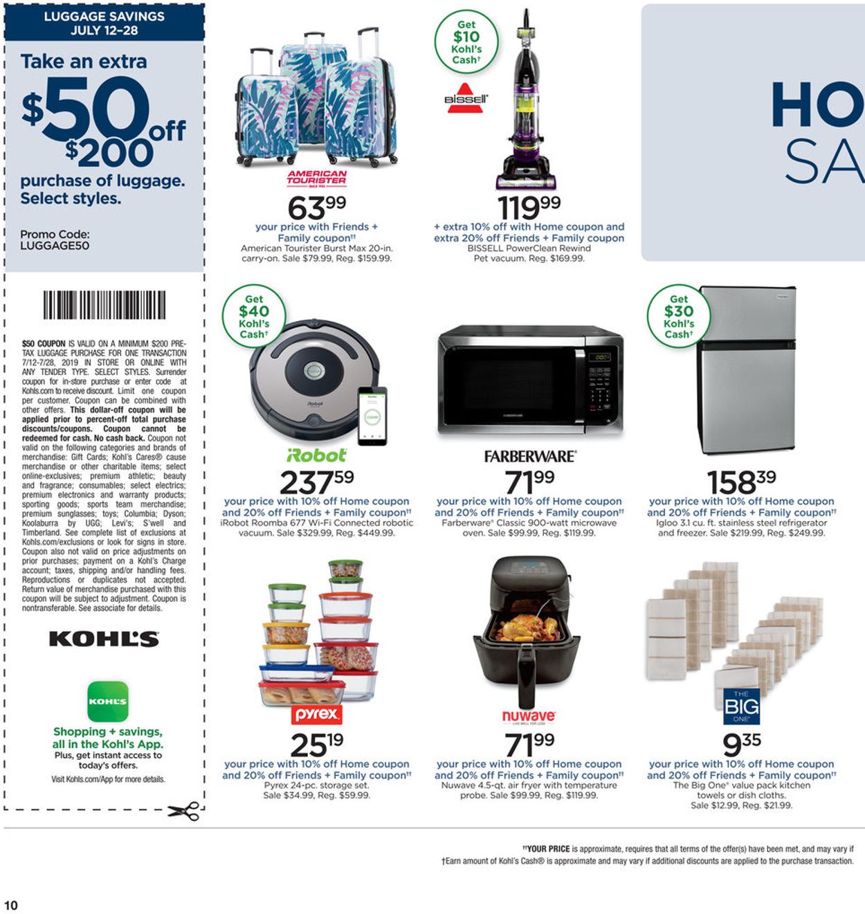 Catalogue Kohl's from 07/25/2019