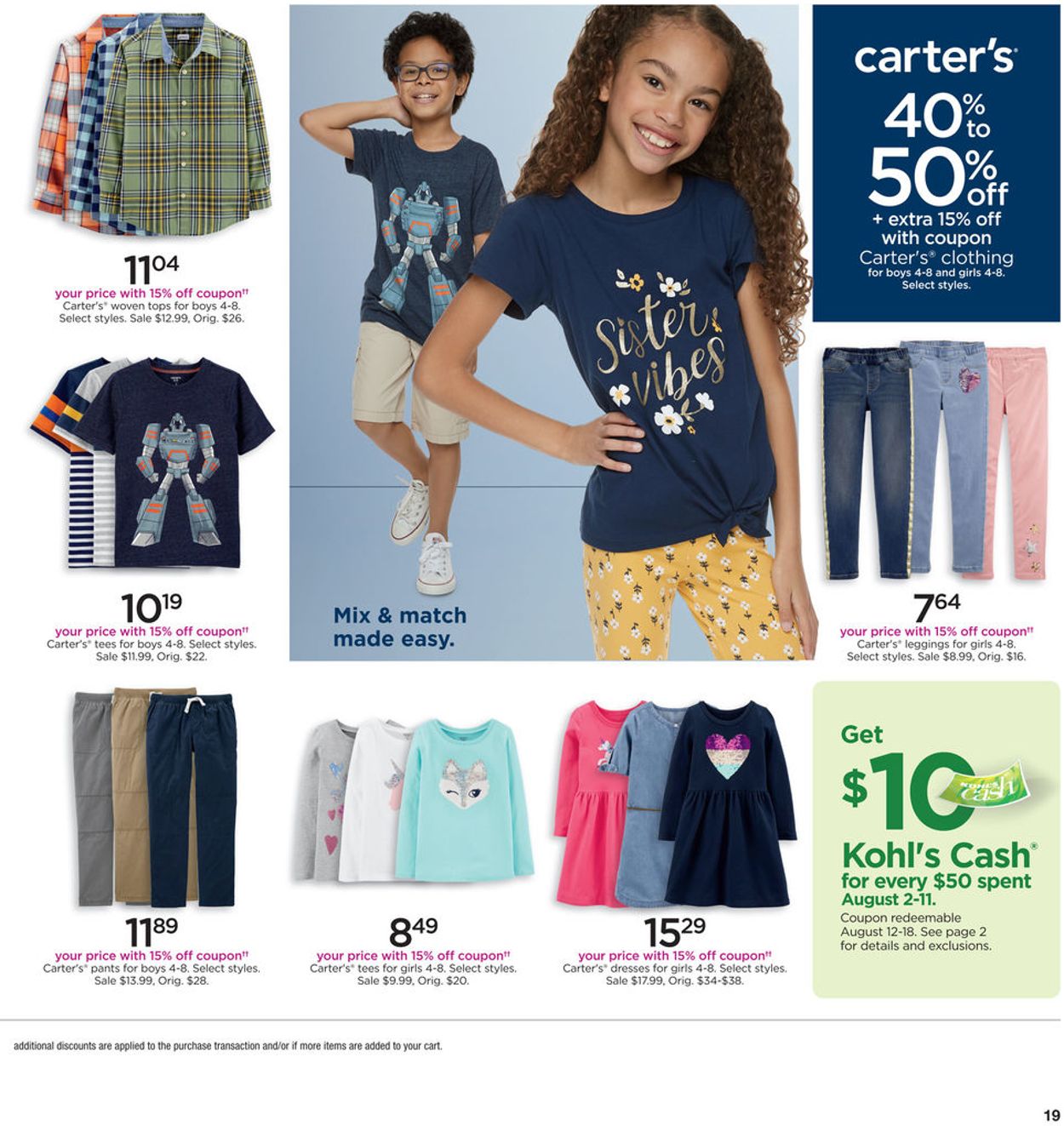 Catalogue Kohl's from 08/04/2019