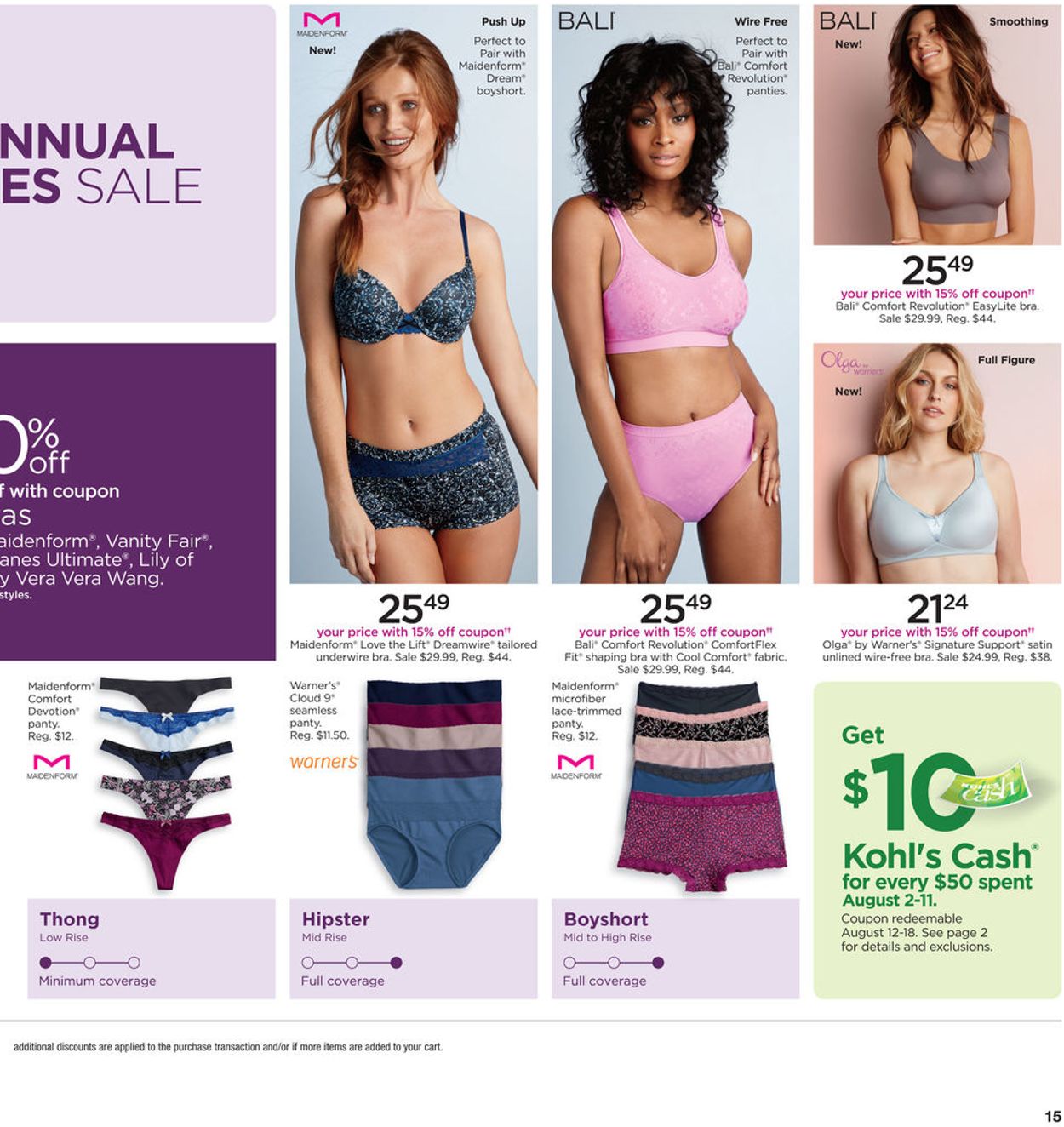 Catalogue Kohl's from 08/08/2019