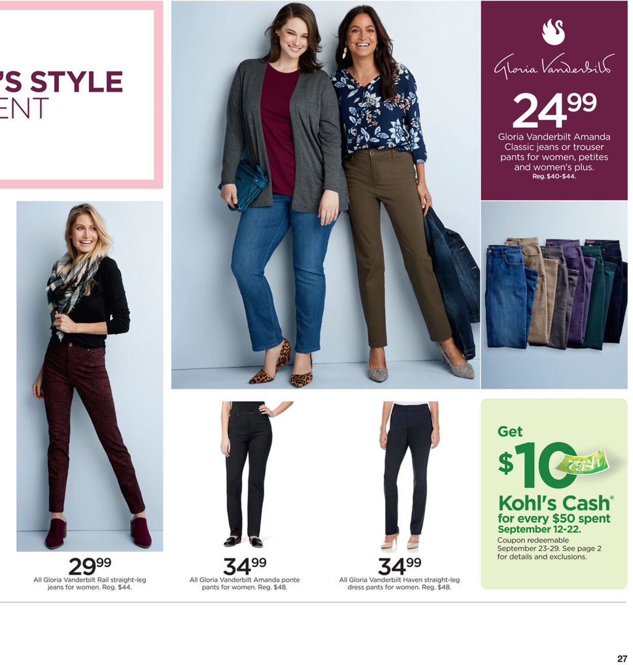 Kohl's Current weekly ad 09/12 - 09/22/2019 [27] - frequent-ads.com