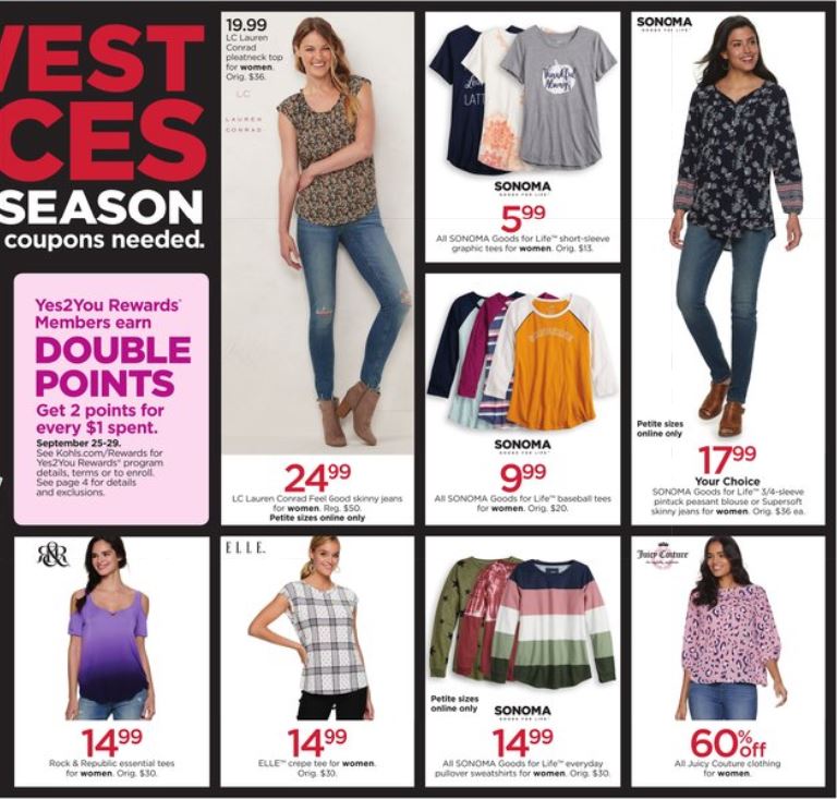 Kohl's Current weekly ad 09/25 - 09/29/2019 [5] - frequent-ads.com