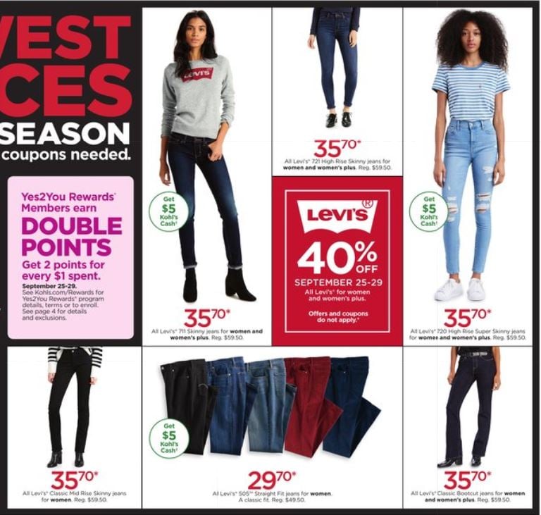 Catalogue Kohl's from 09/25/2019