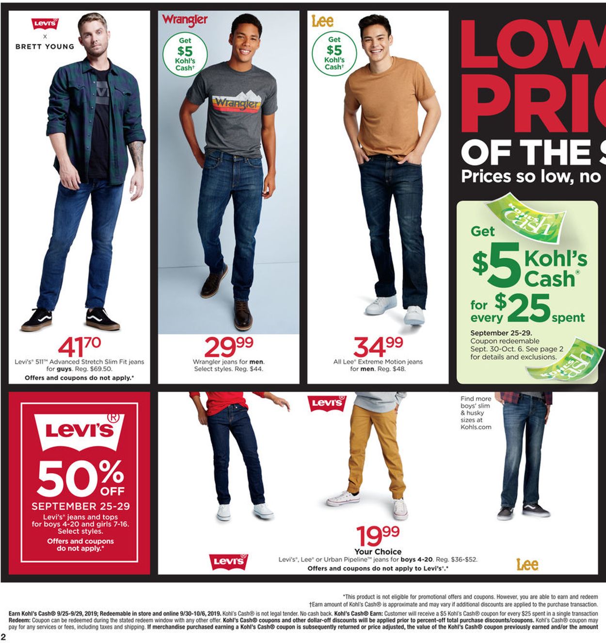 Catalogue Kohl's from 09/25/2019