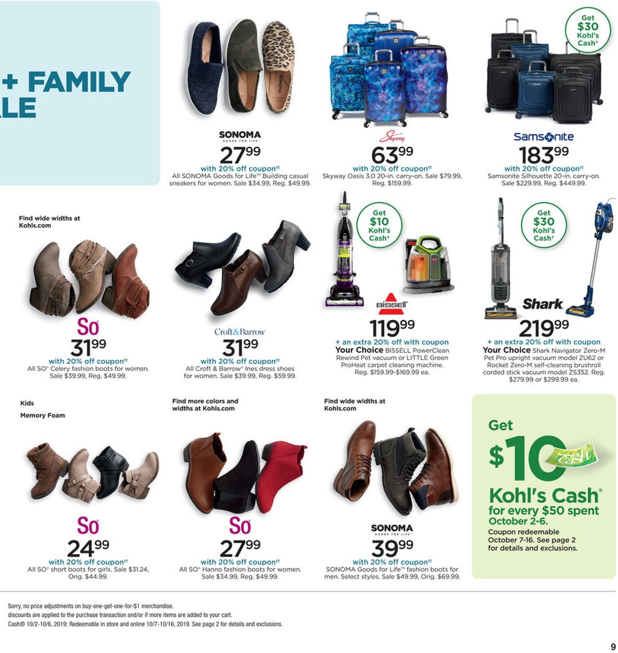 Catalogue Kohl's from 10/02/2019
